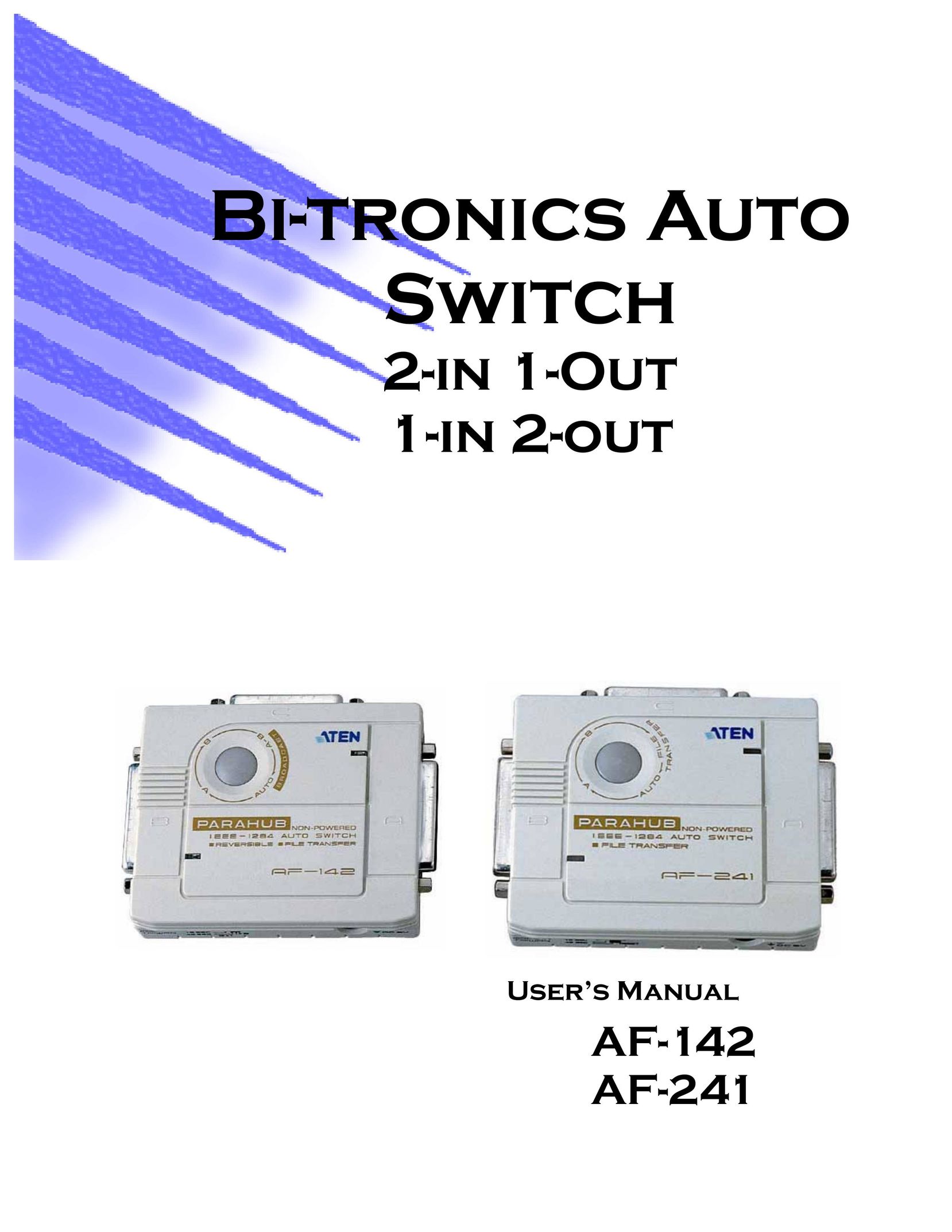 ATEN Technology Bi-tronics Auto Network Card User Manual