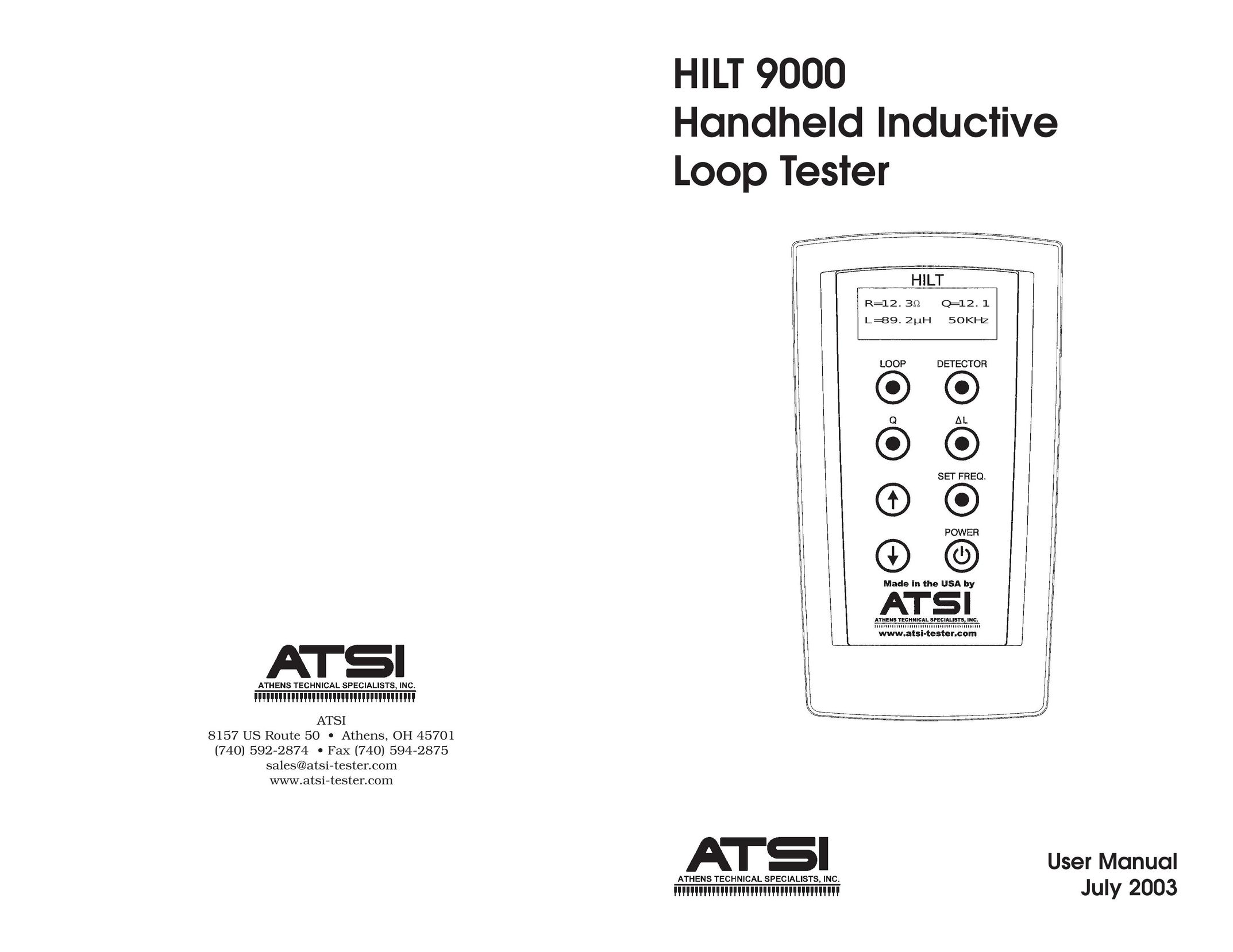 ATS HILT 9000 Network Card User Manual