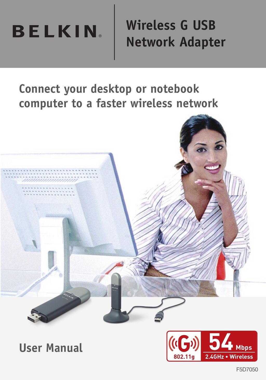 Belkin F5D7050 Network Card User Manual