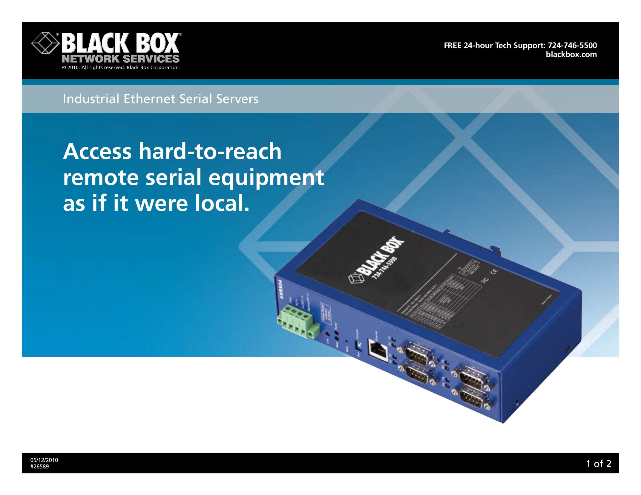 Black Box LES401A Network Card User Manual