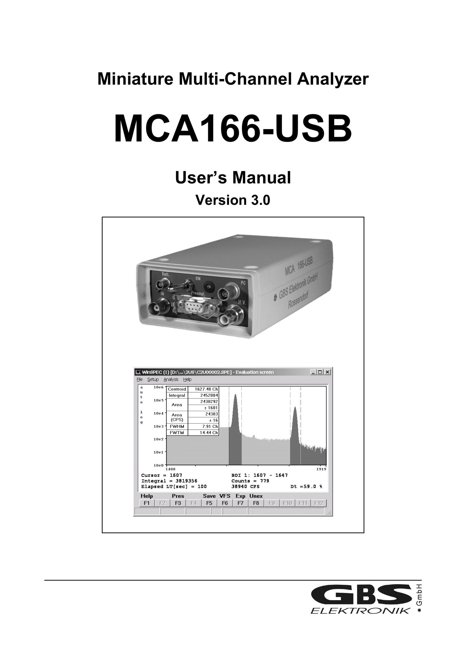 Braun MCA166-USB Network Card User Manual
