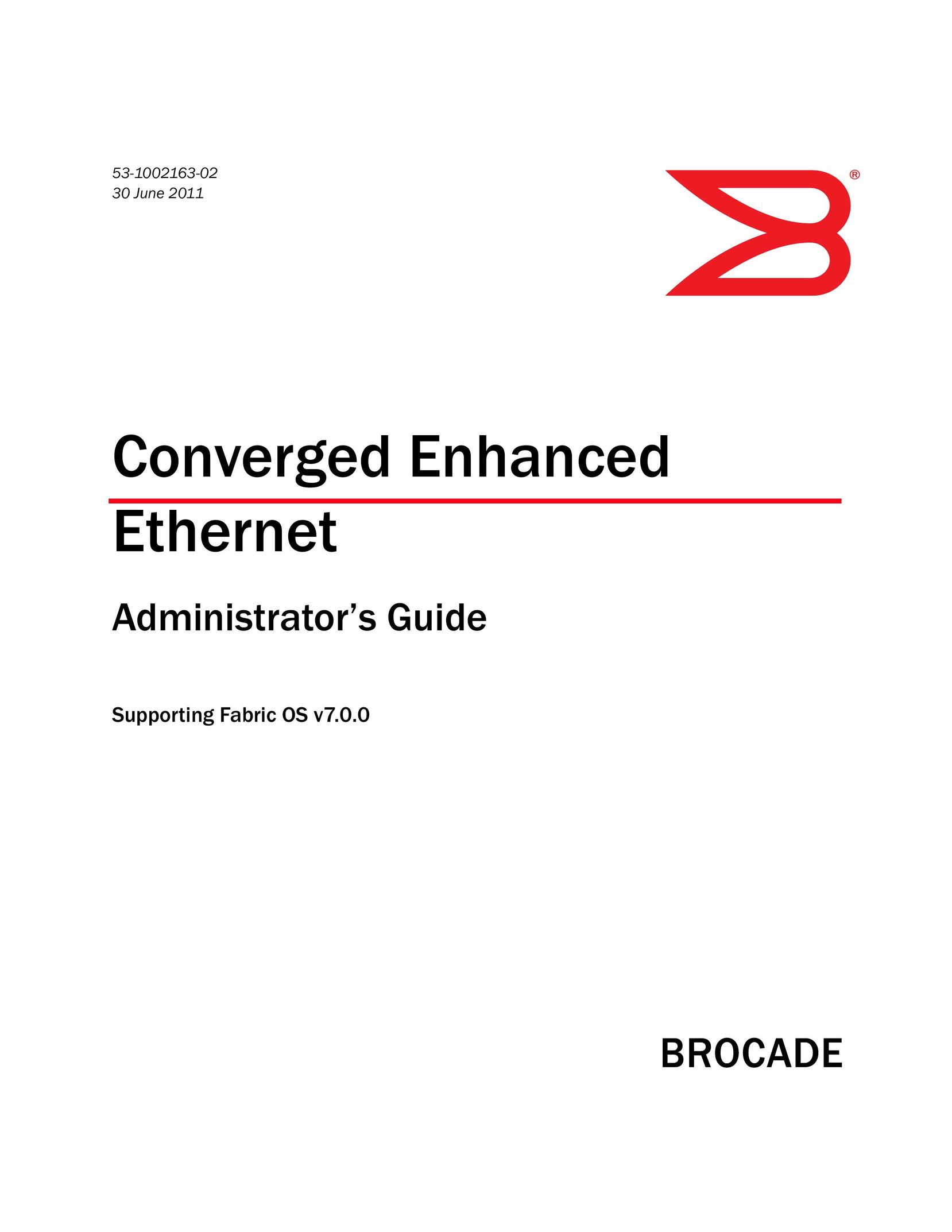 Brocade Communications Systems 53-1002163-02 Network Card User Manual