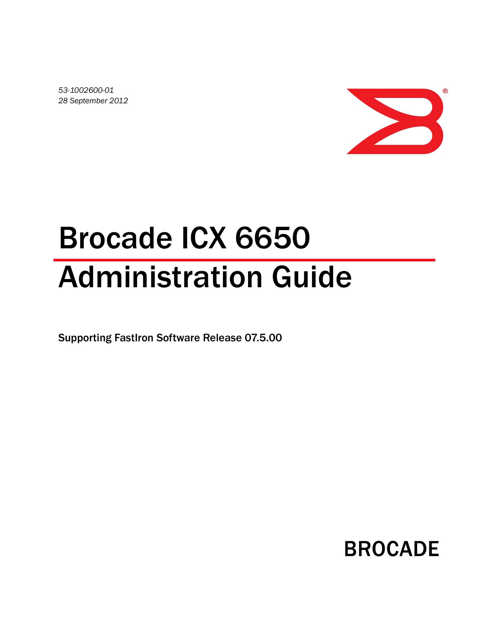 Brocade Communications Systems 6650 Network Card User Manual