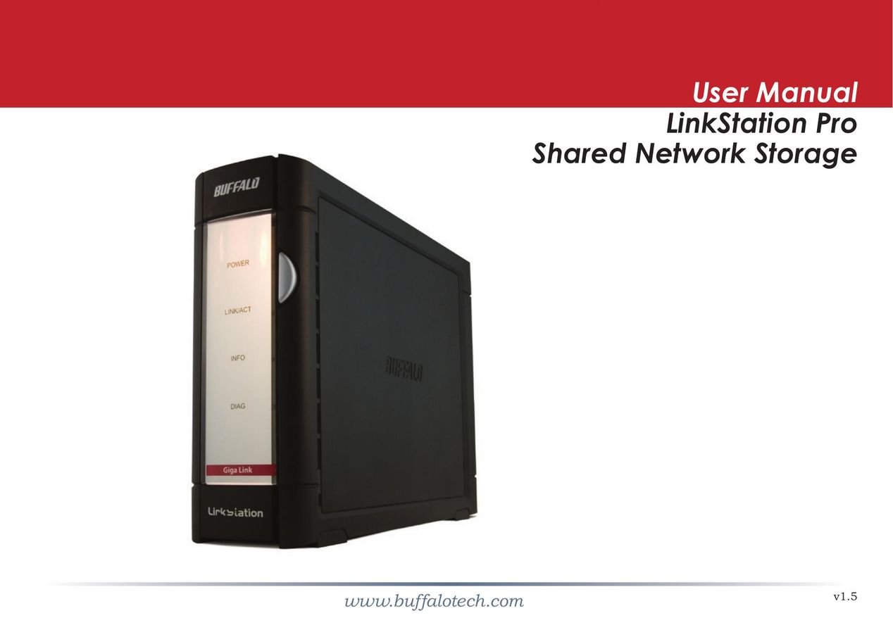 Buffalo Technology LinkStation Pro Network Card User Manual