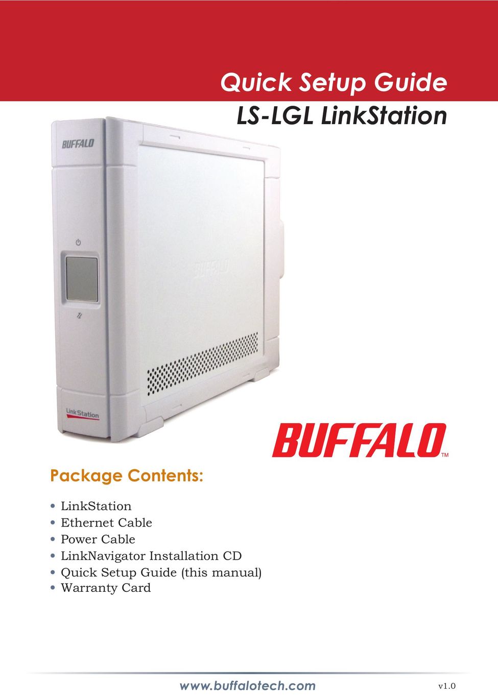 Buffalo Technology LS-LGL Network Card User Manual