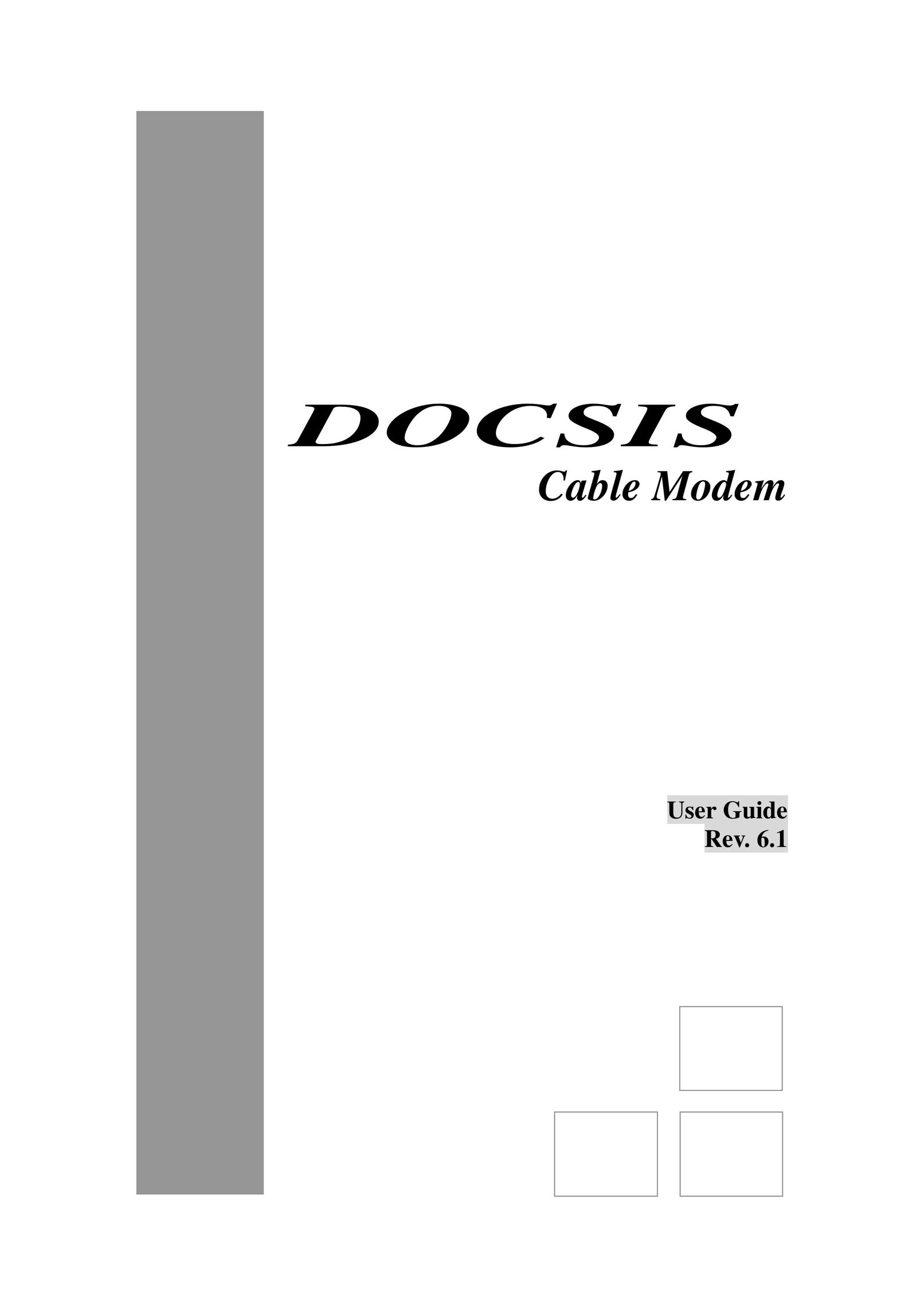 Cables to Go DOCSIS Cable Modem Network Card User Manual