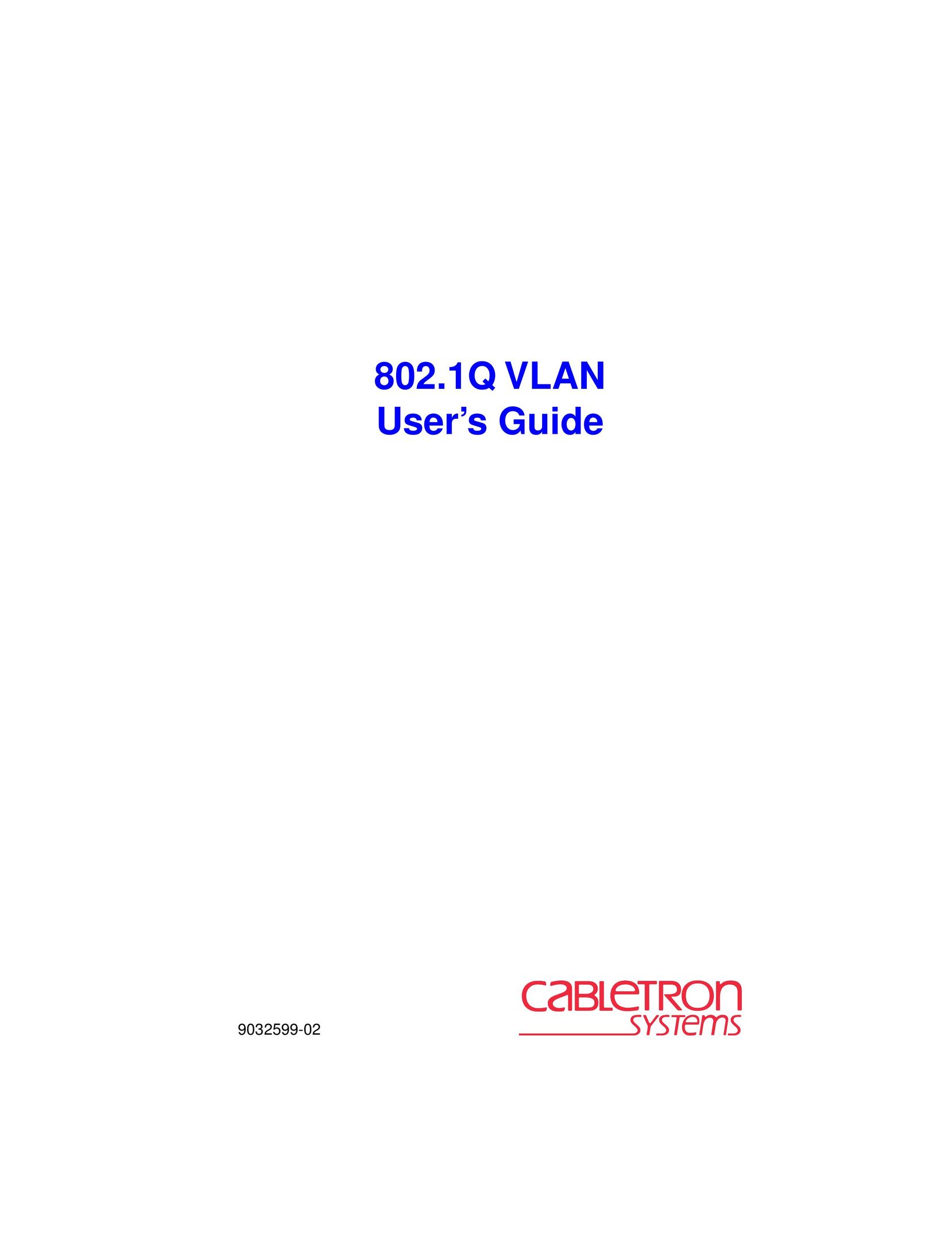 Cabletron Systems 802.1Q Network Card User Manual