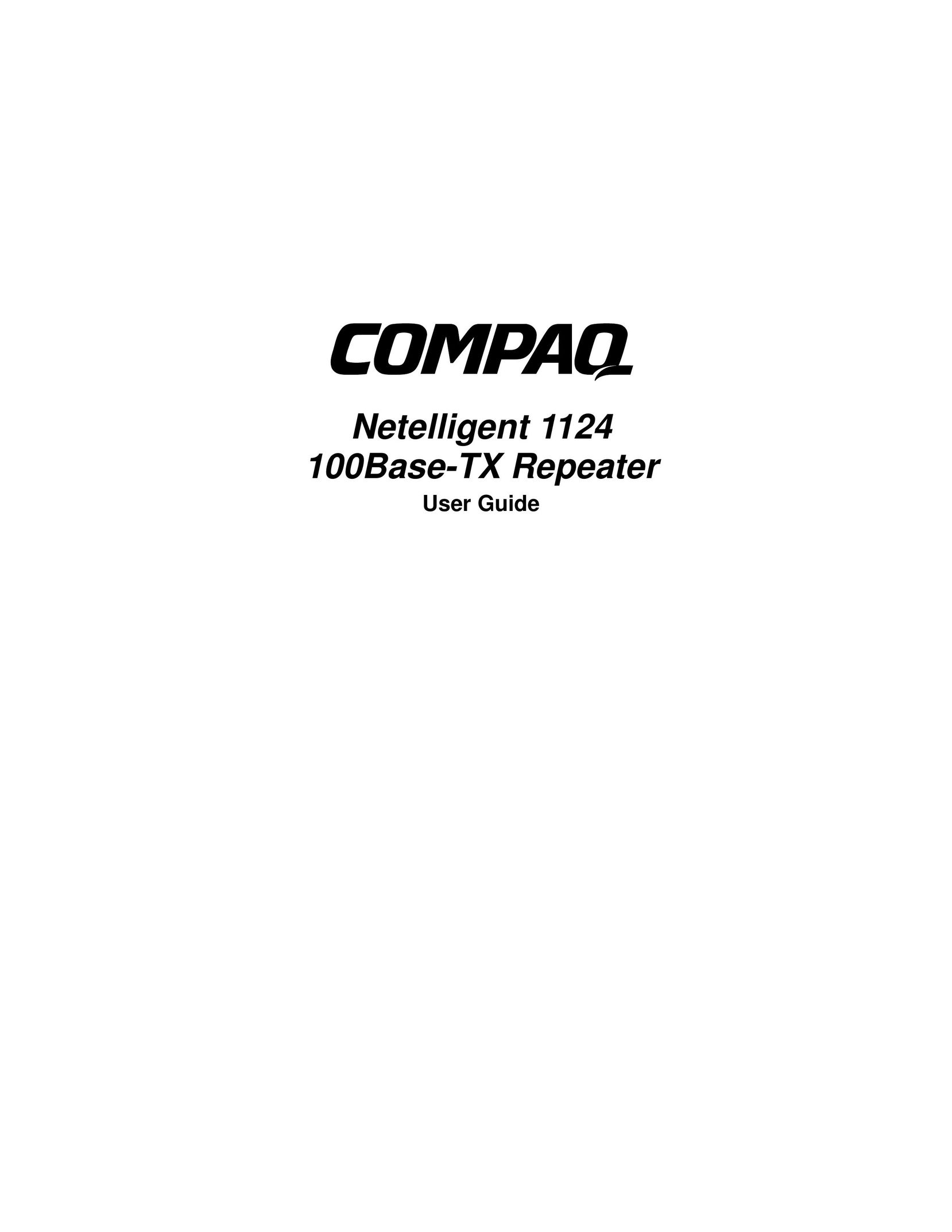 Compaq 1124 Network Card User Manual