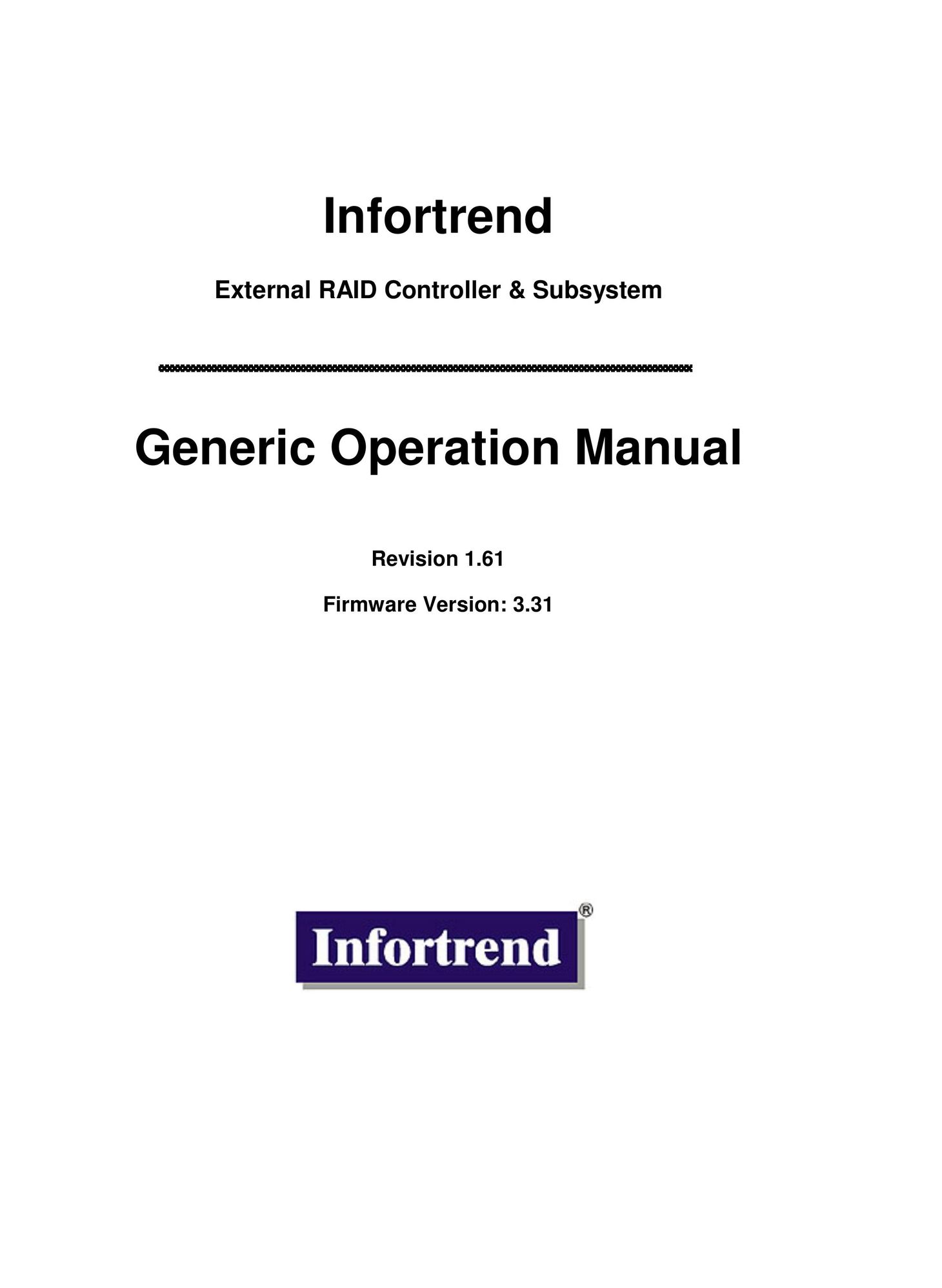 Compaq Infortrend Network Card User Manual