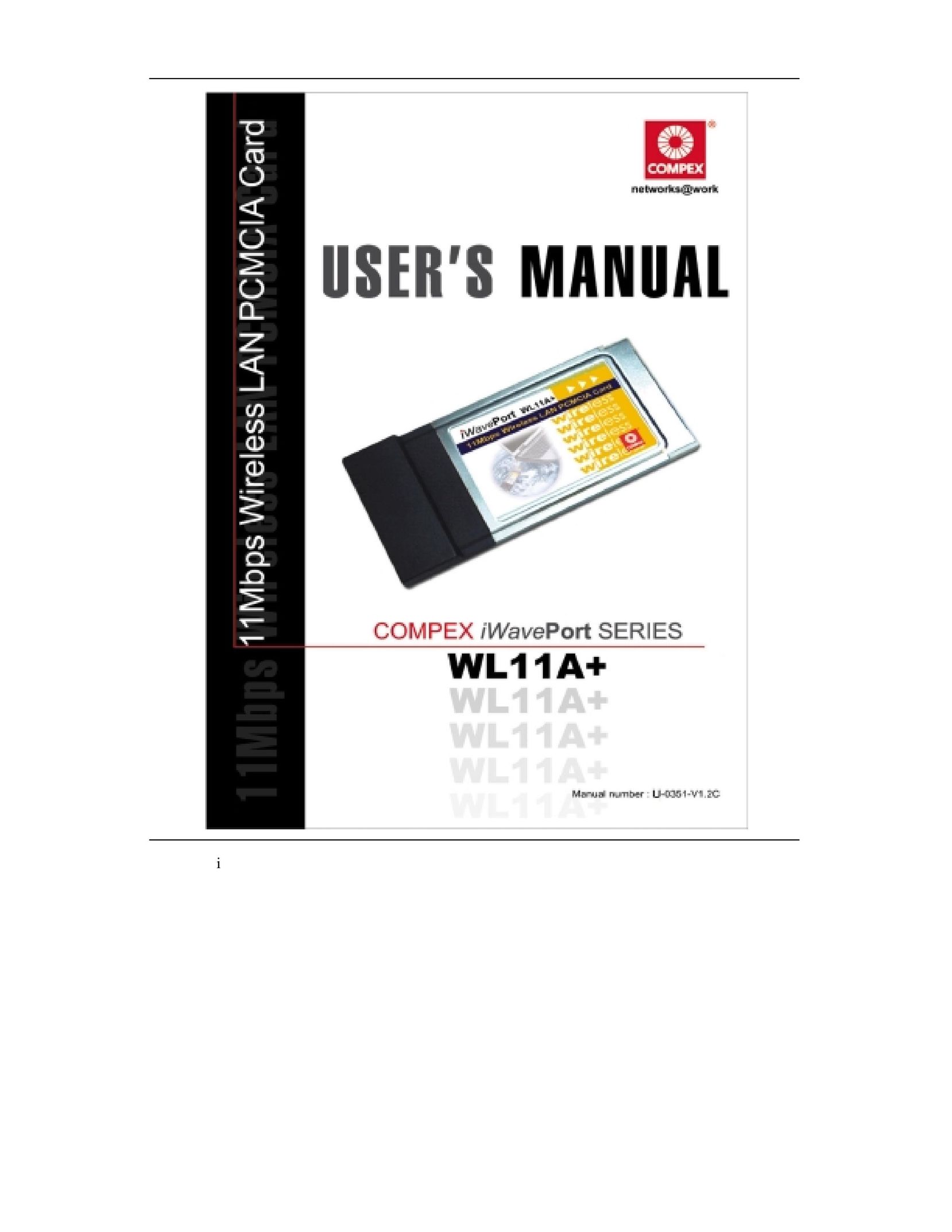 Compex Systems WL11A+ Network Card User Manual