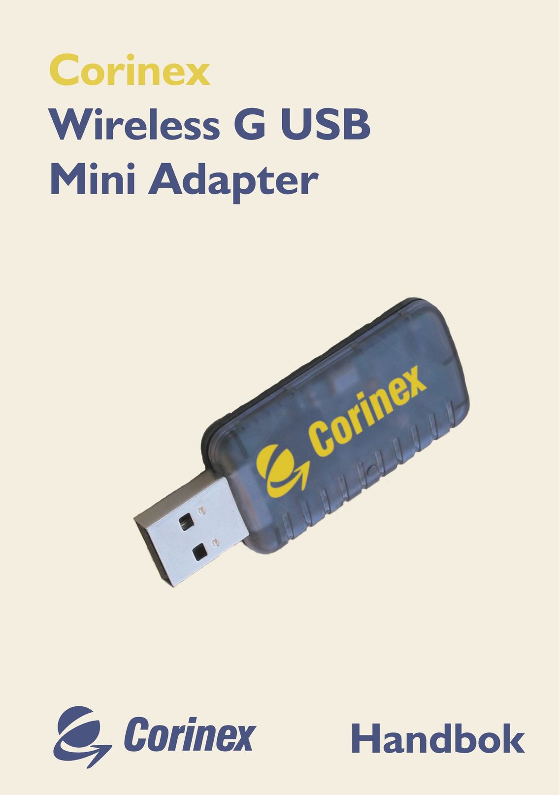 Corinex Global Wireless G USB Mini Adapter Network Card User Manual
