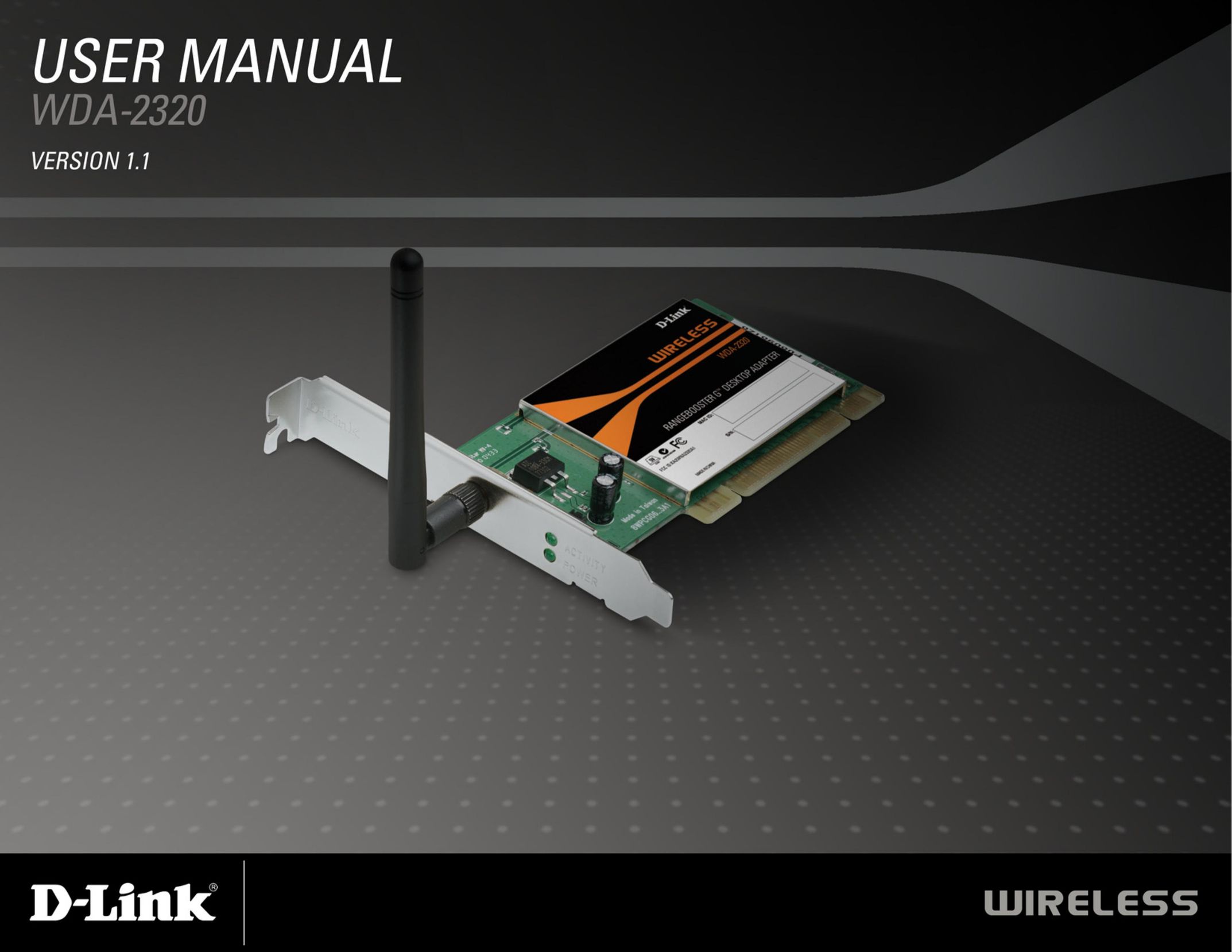 D-Link 2320 Network Card User Manual