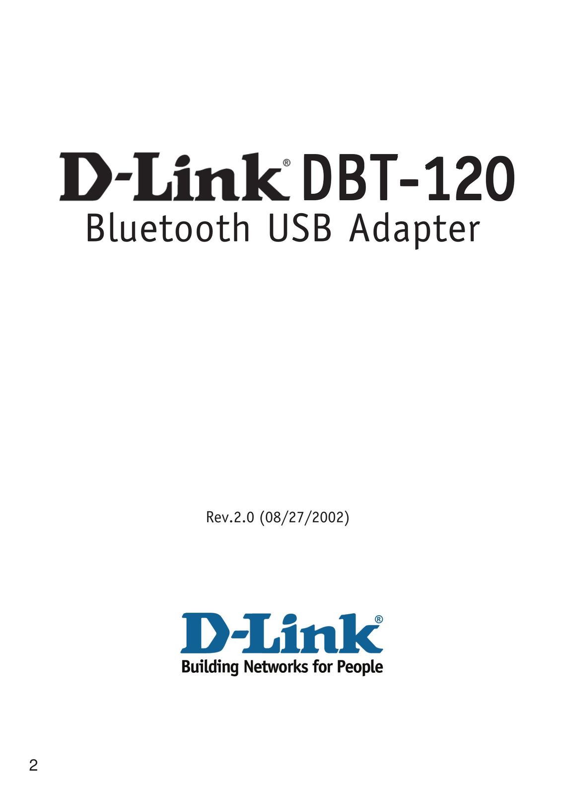 D-Link DBT-120 Network Card User Manual