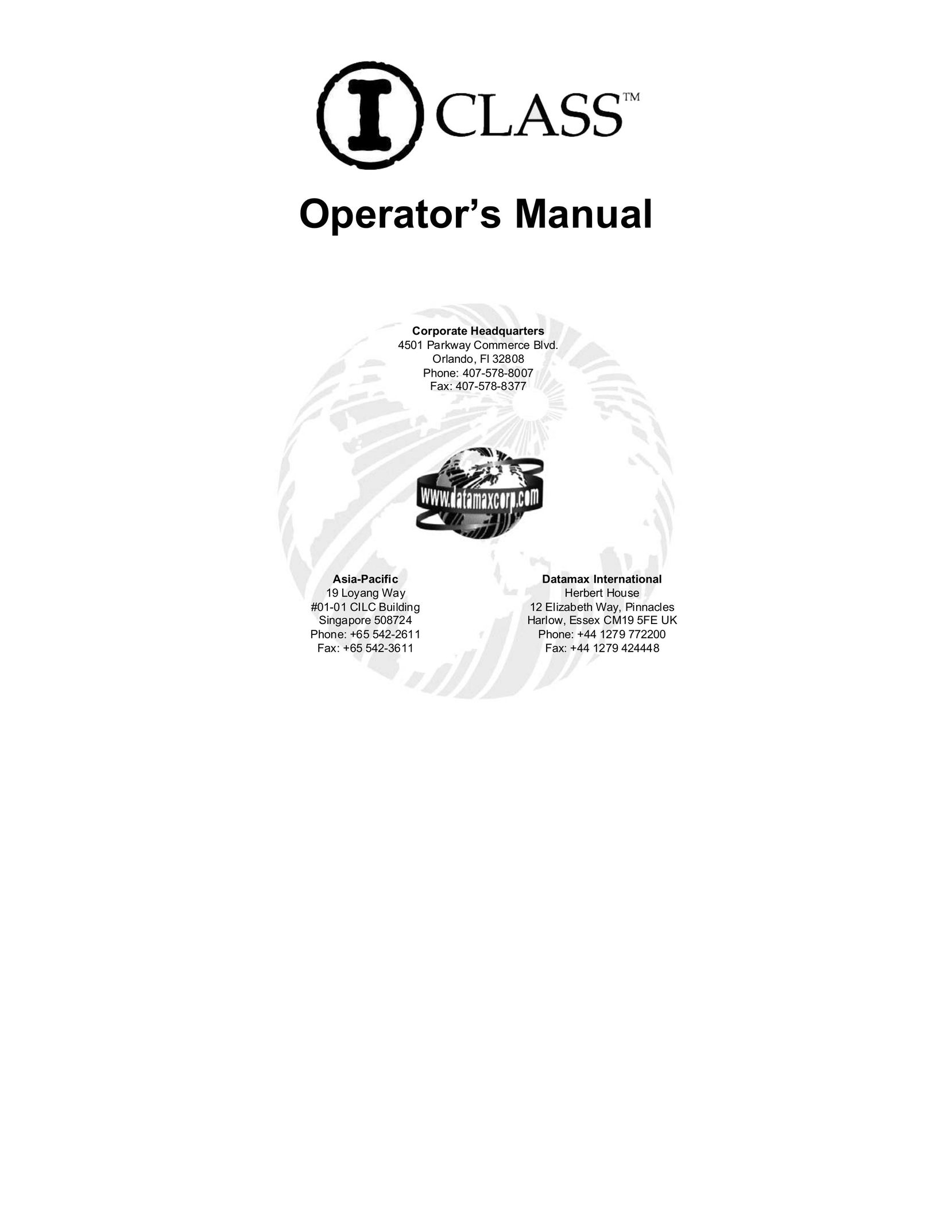 Datamax 4208 Network Card User Manual