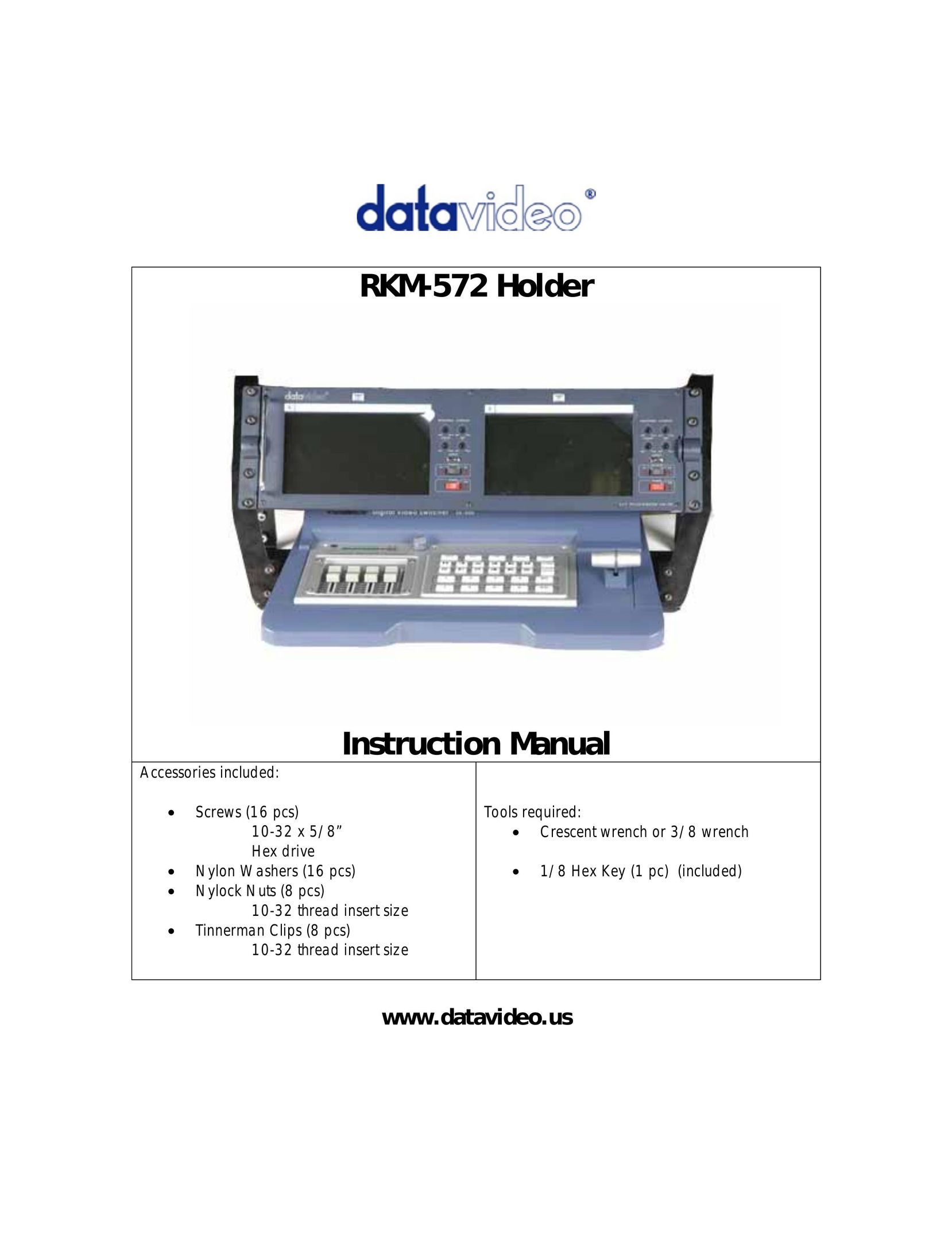 Datavideo RKM-572 Network Card User Manual