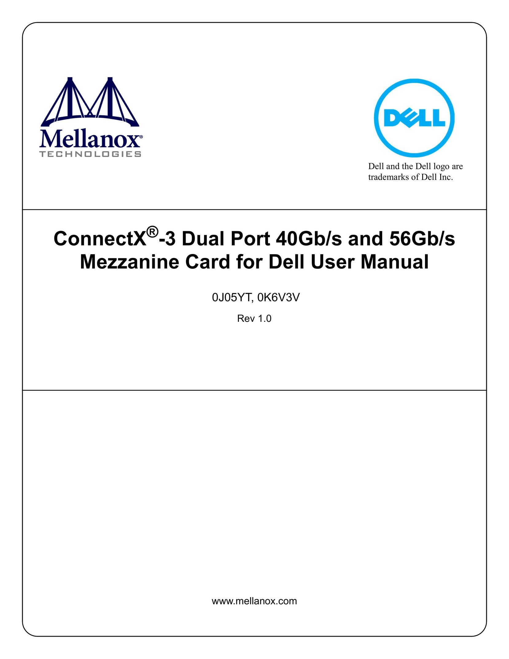 Dell 0K6V3V Network Card User Manual