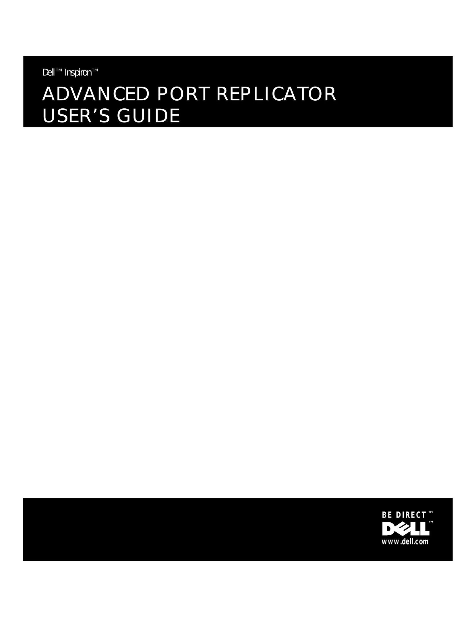 Dell ADVANCED PORT REPLICATOR Network Card User Manual