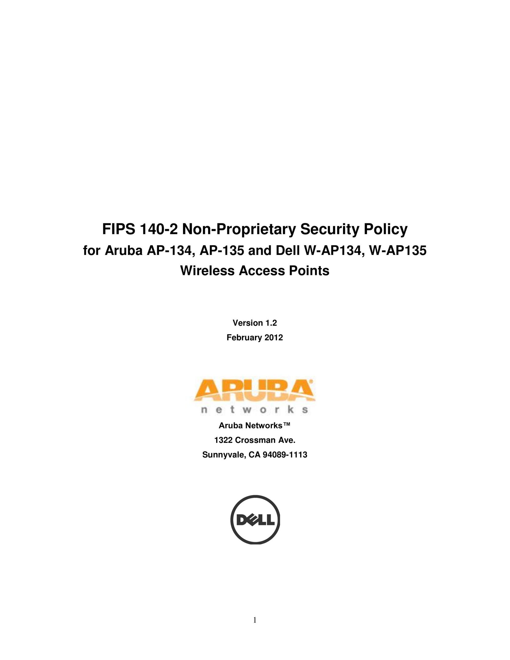 Dell AP-134 Network Card User Manual