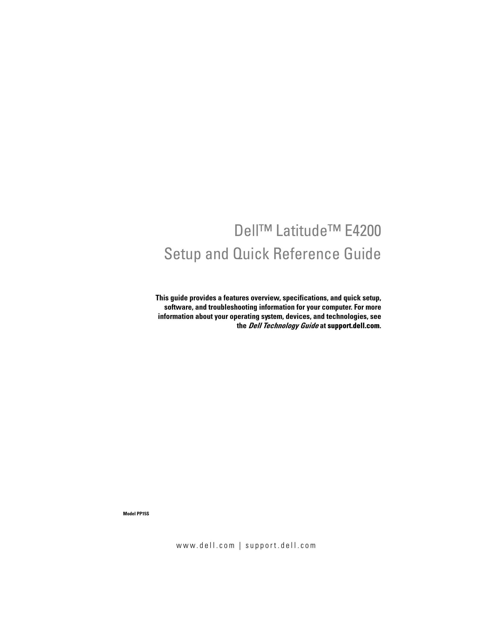 Dell E4200 Network Card User Manual