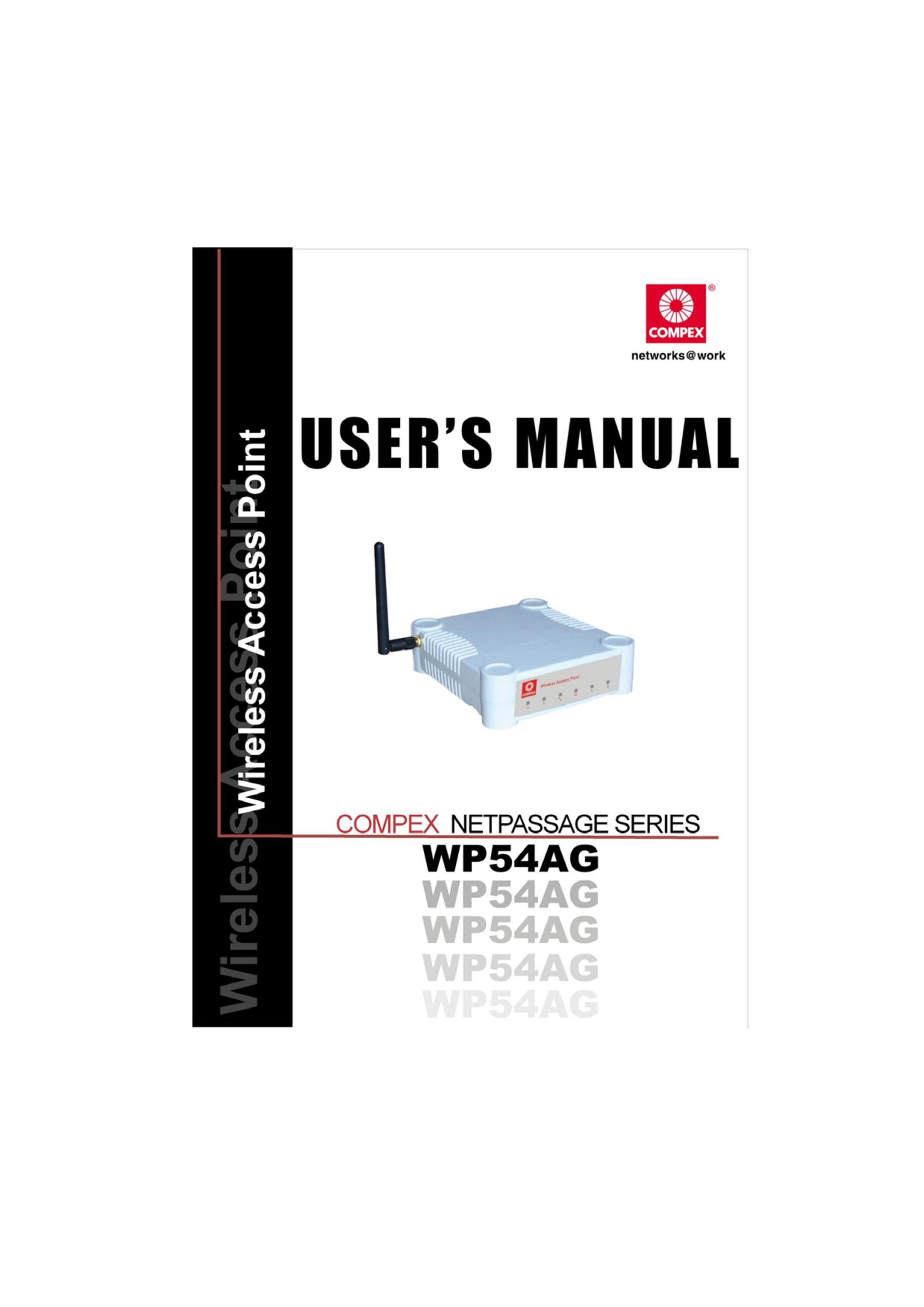 DeWalt WP54AG Network Card User Manual