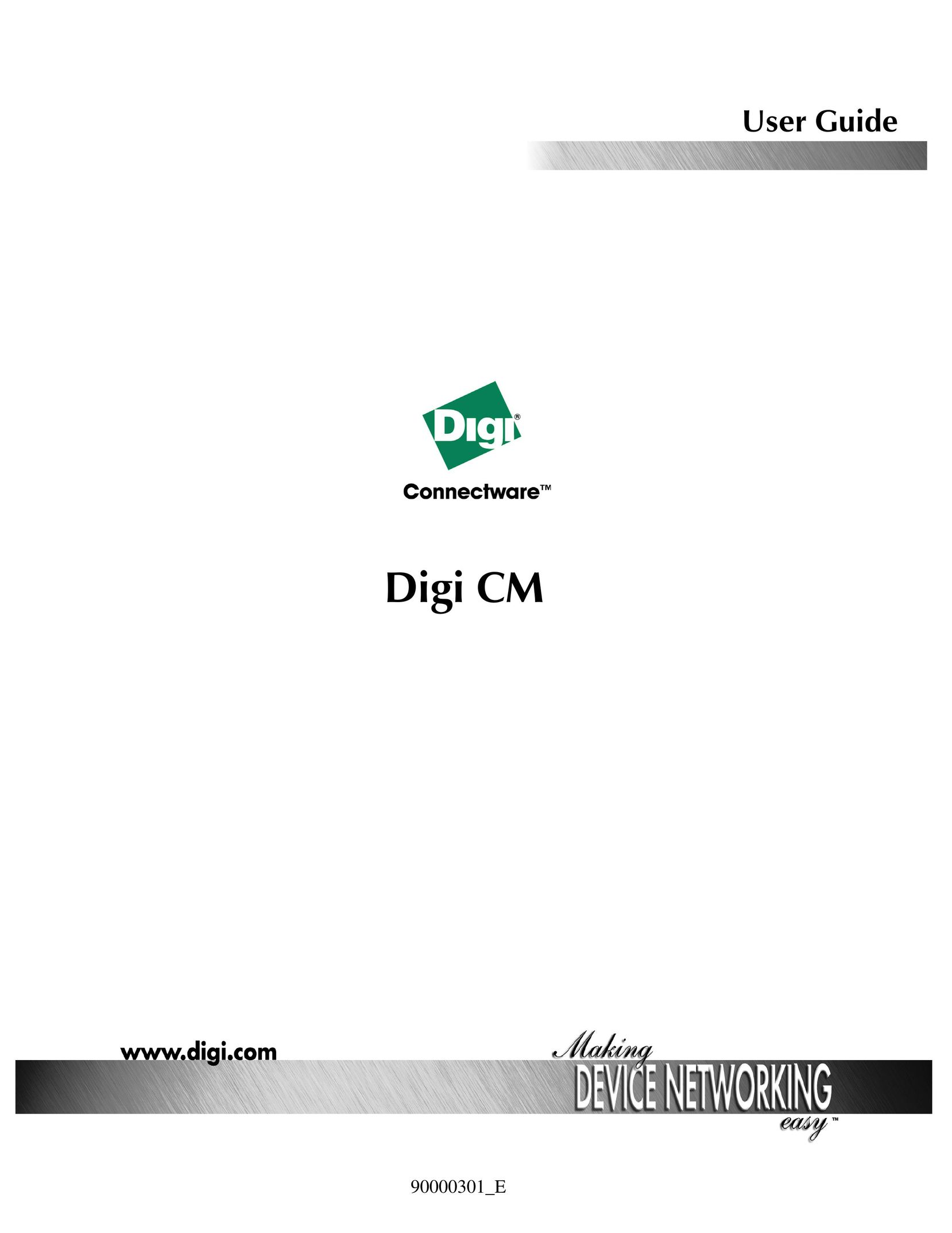 Digi Digi CM Network Card User Manual