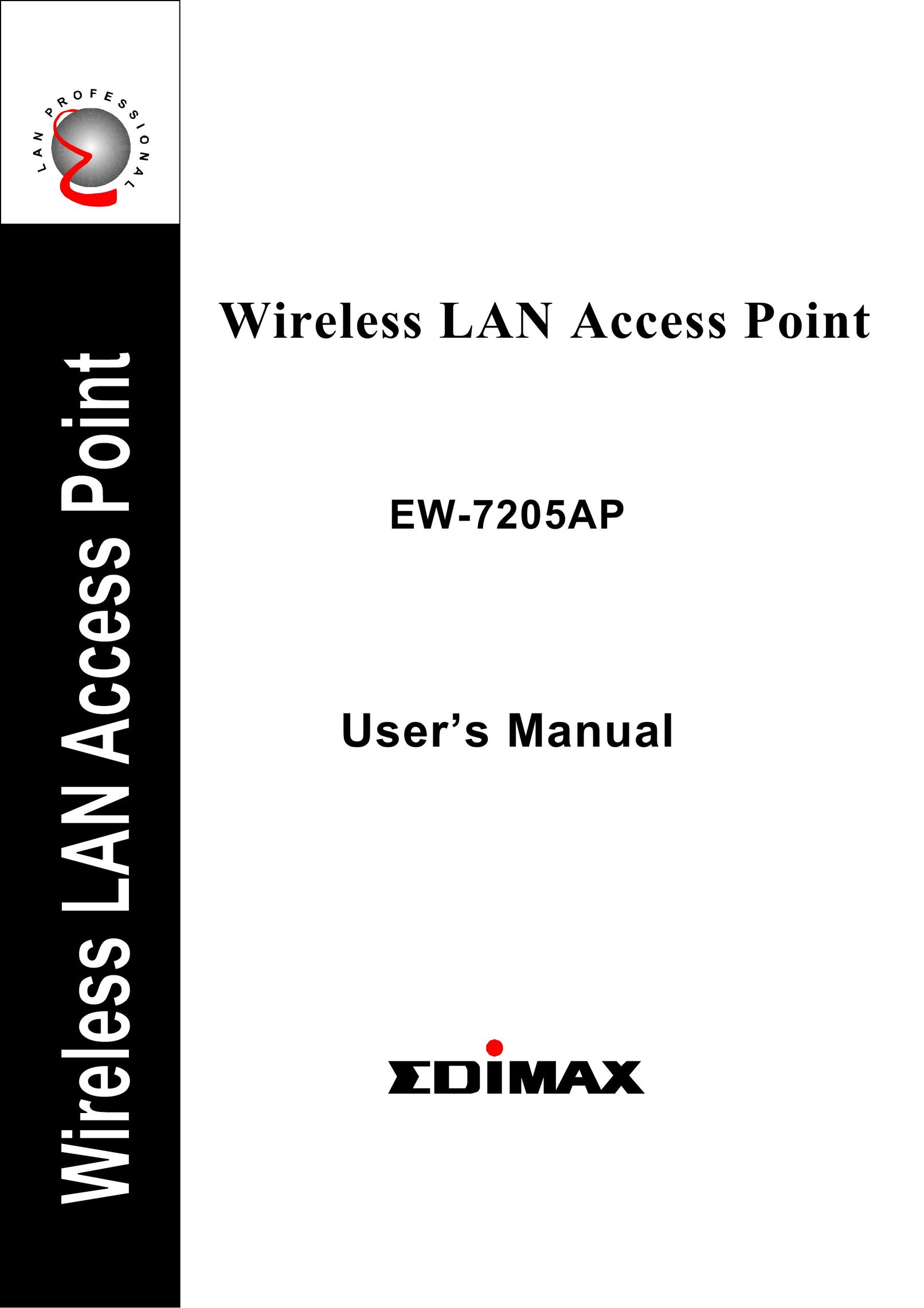 Edimax Technology EW-7205AP Network Card User Manual