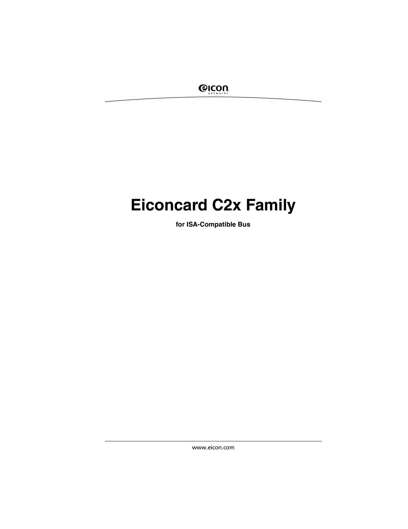 Eicon Networks C2x Family Network Card User Manual