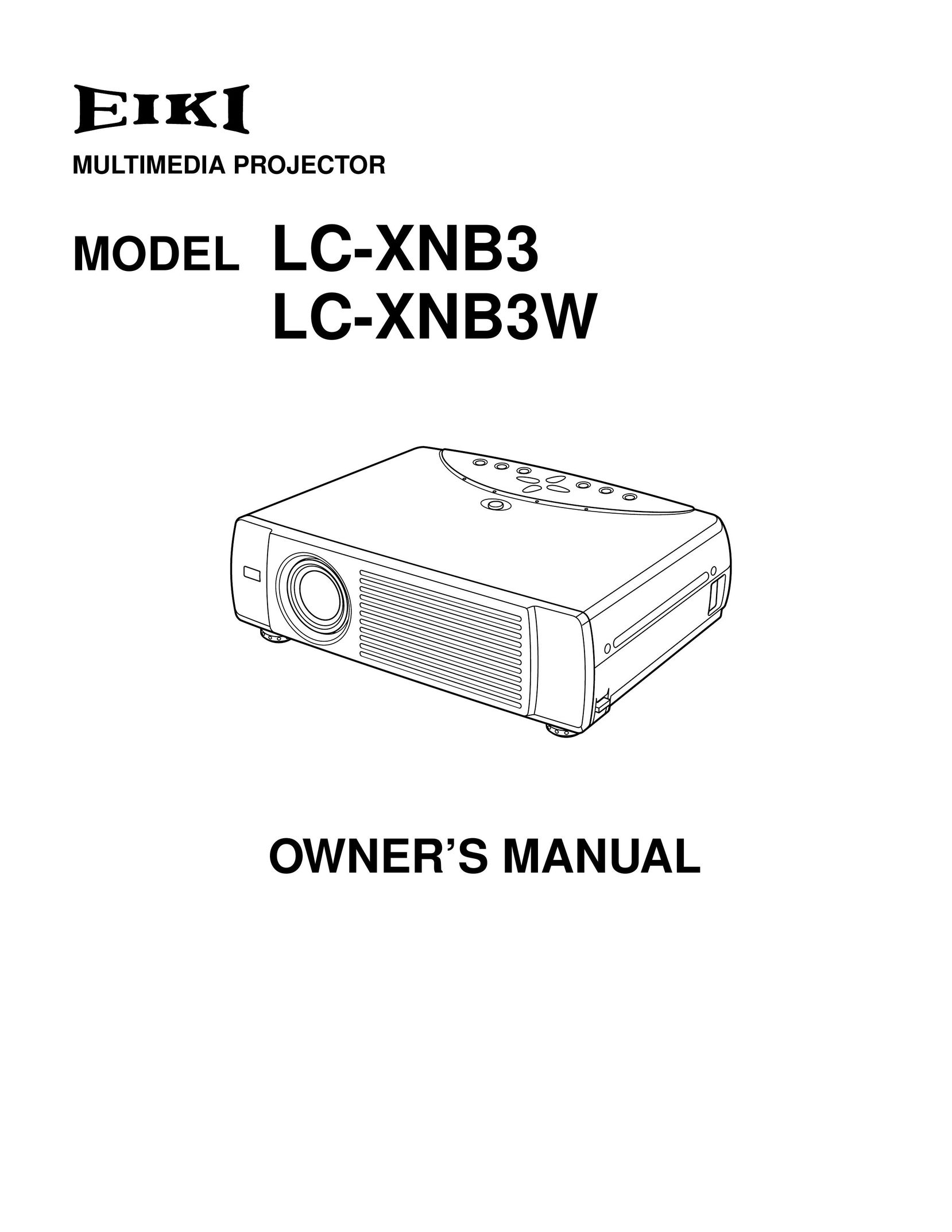 Eiki LC-XNB3 Network Card User Manual