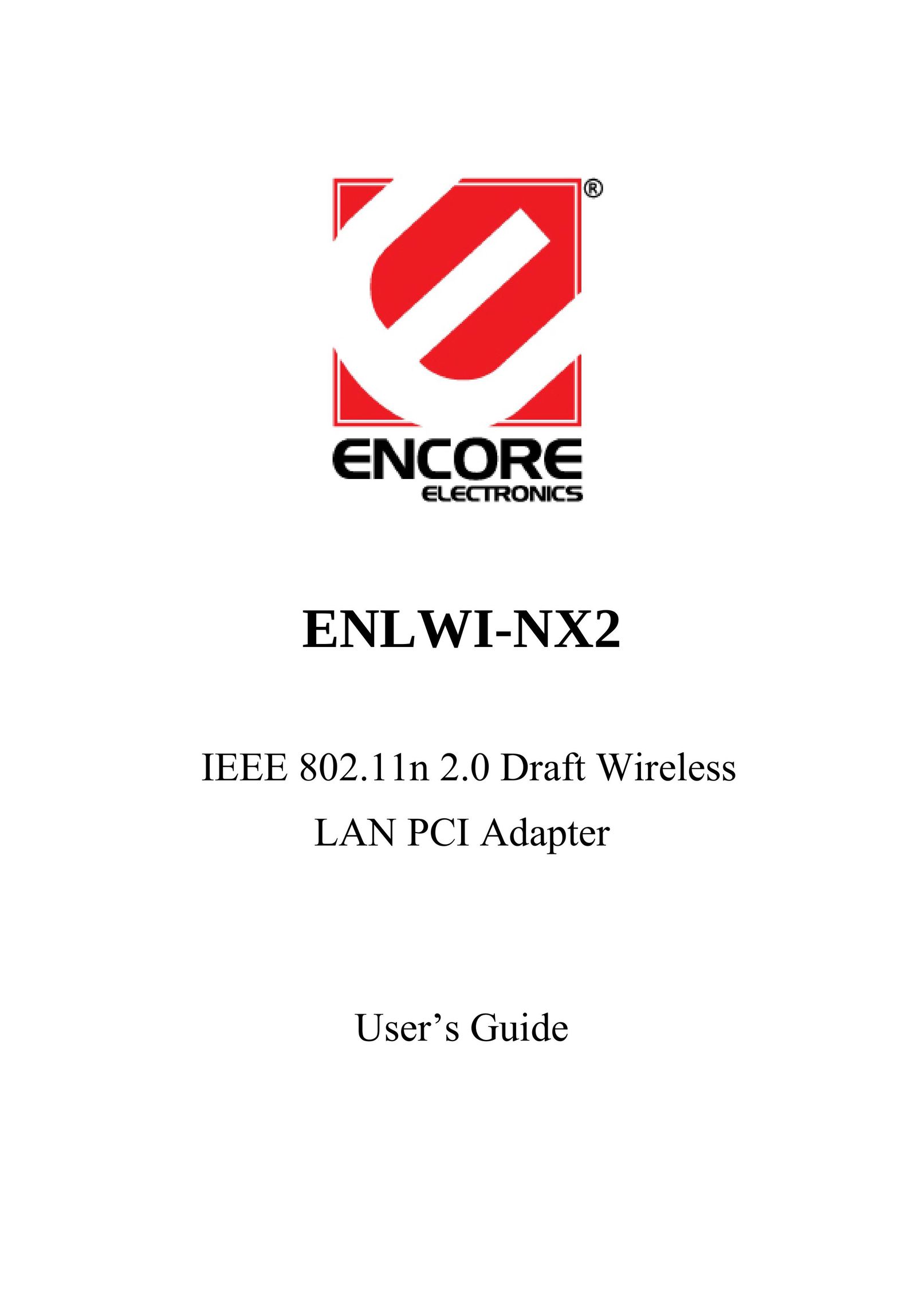 Encore electronic ENLWI-NX2 Network Card User Manual