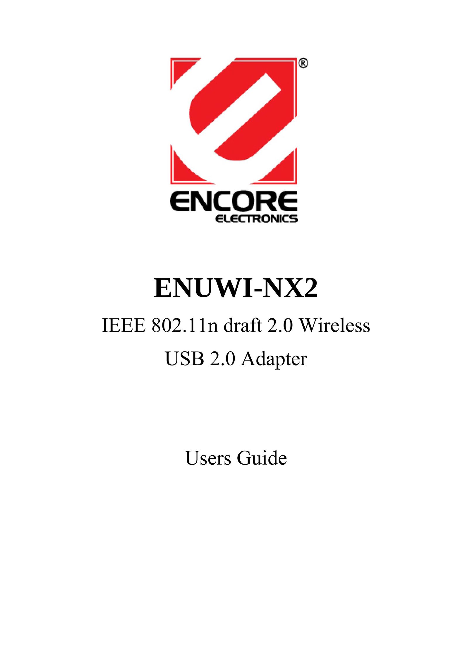 Encore electronic ENUWI-NX2 Network Card User Manual