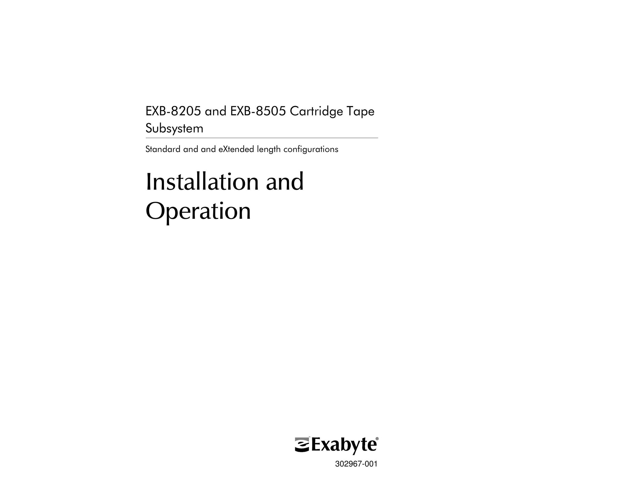 Exabyte EXB-8205 Network Card User Manual