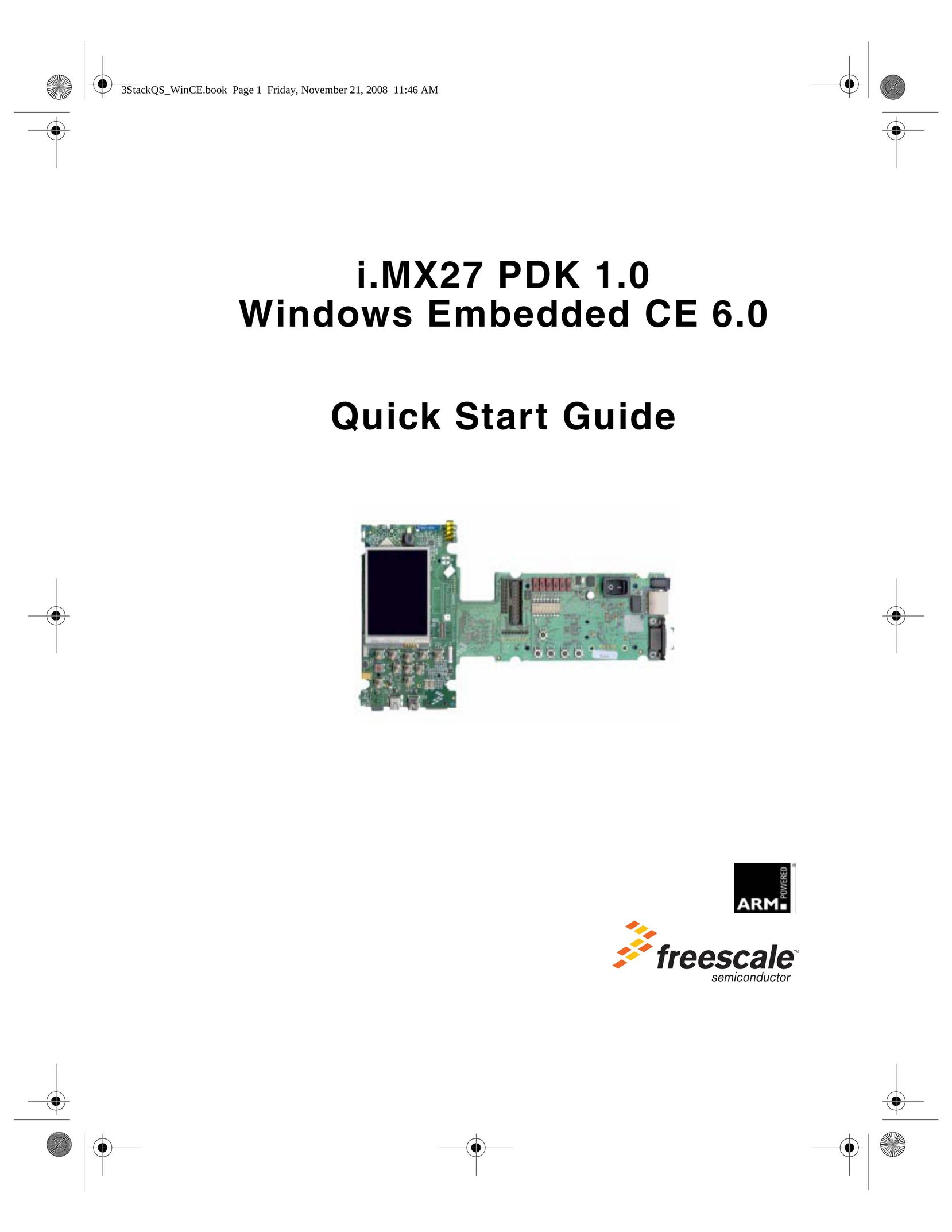 Freescale Semiconductor i.MX27 PDK 1.0 Network Card User Manual