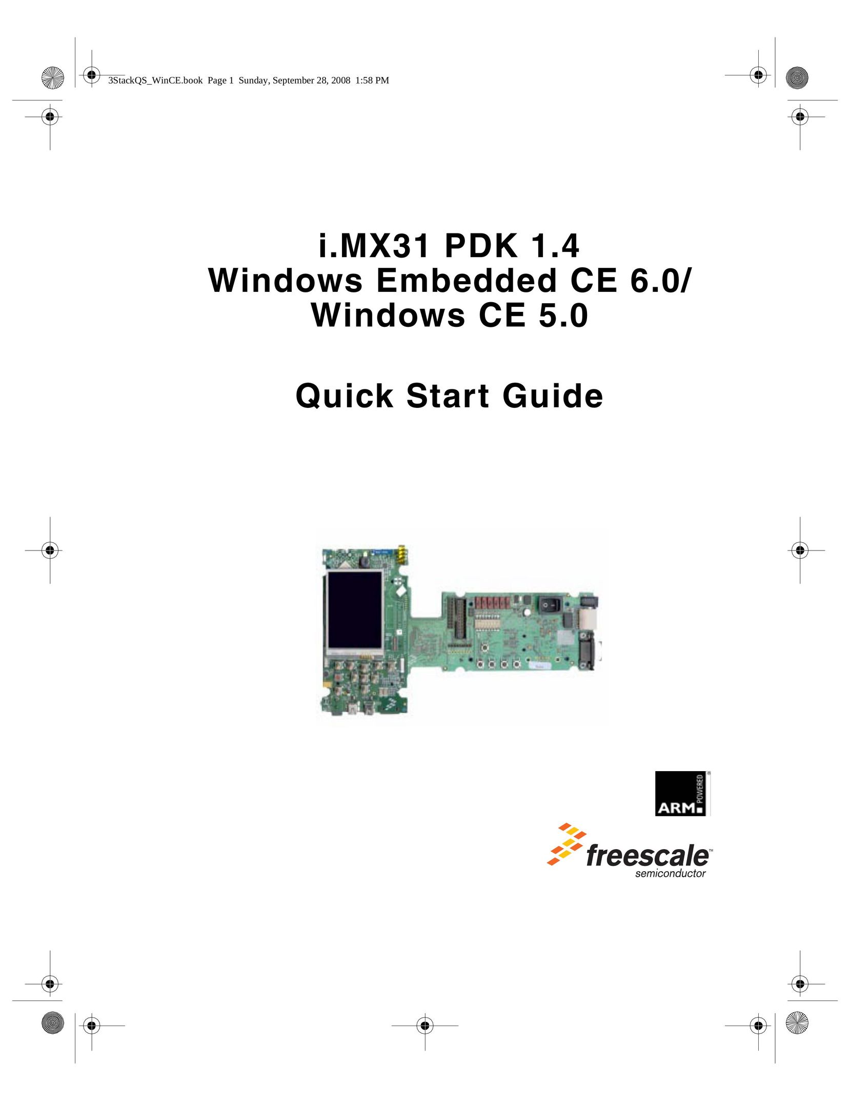 Freescale Semiconductor i.MX31 PDK 1.4 Network Card User Manual