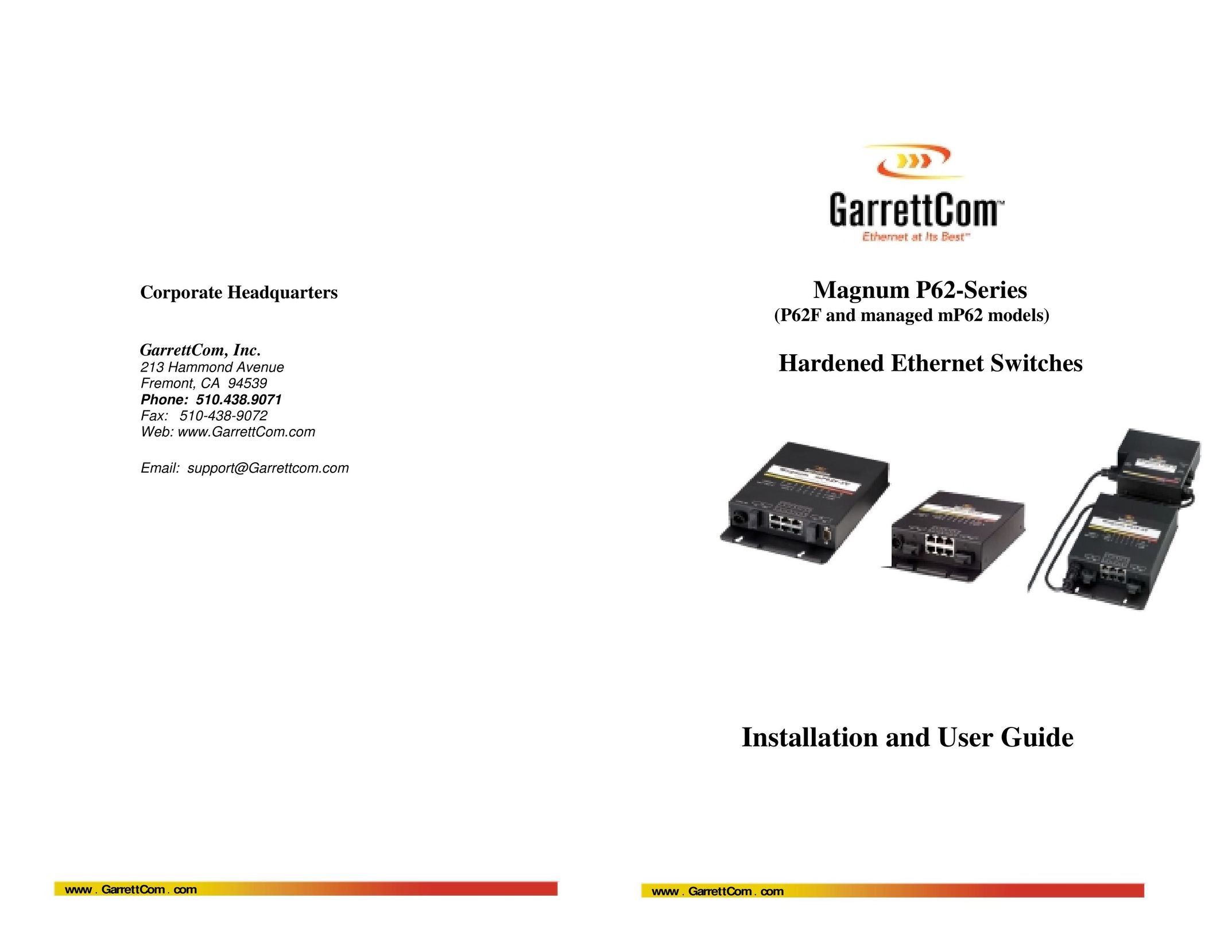 GarrettCom P62F Network Card User Manual