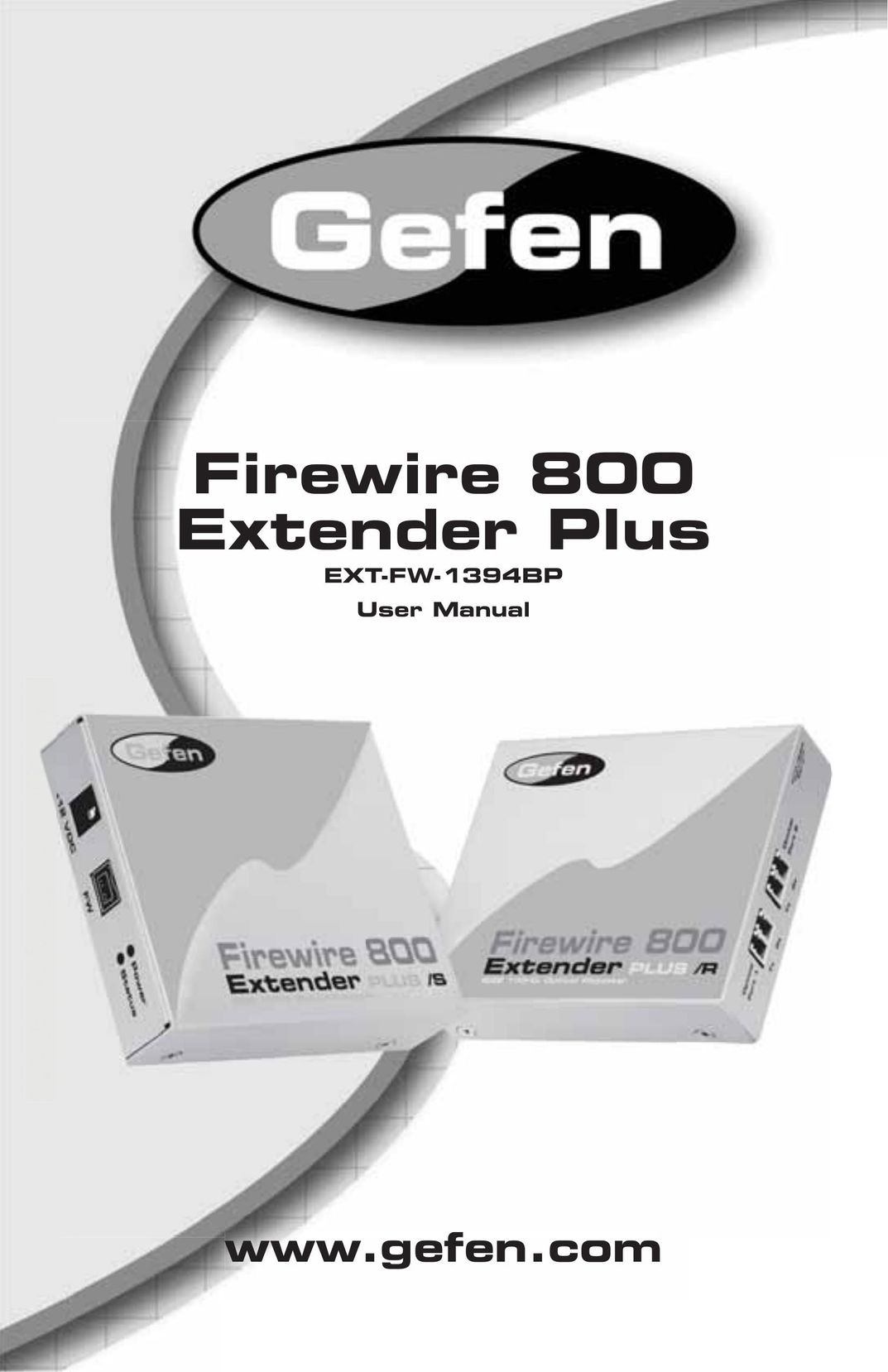 Gefen EXT-FW-1394BP Network Card User Manual