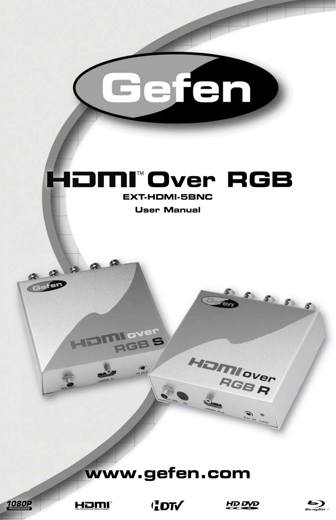 Gefen EXT-HDMI-5BNC Network Card User Manual