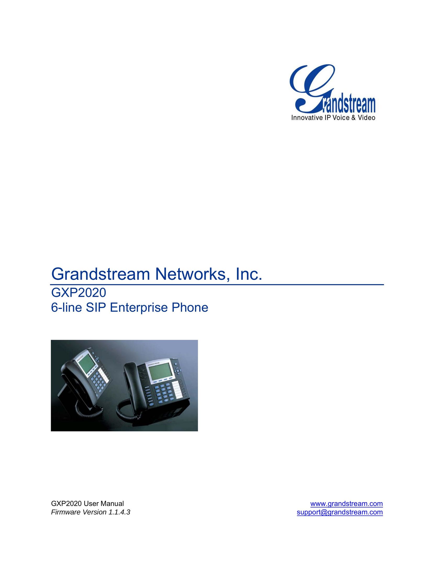 Grandstream Networks GXP2020 Network Card User Manual