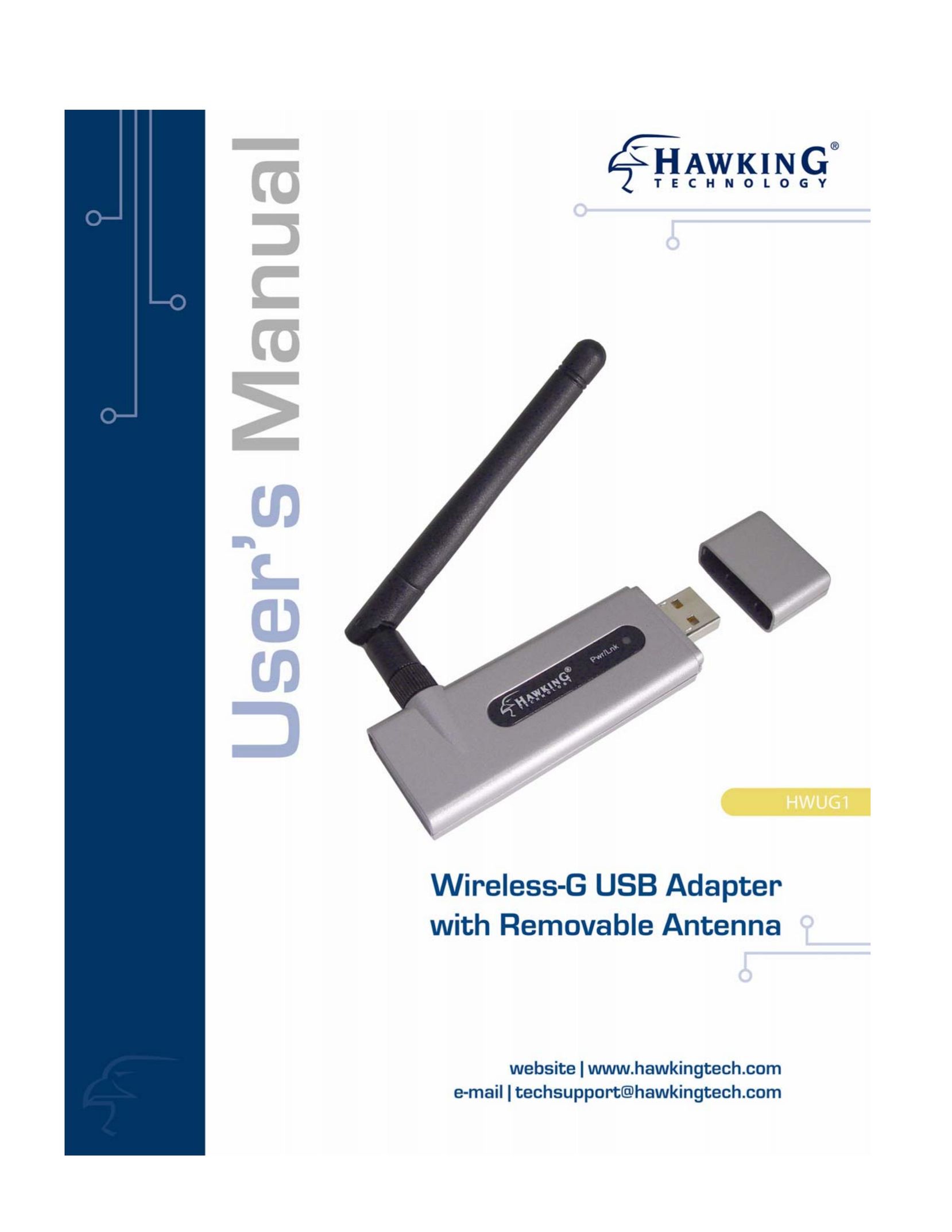 Hawking Technology HWUG1 Network Card User Manual