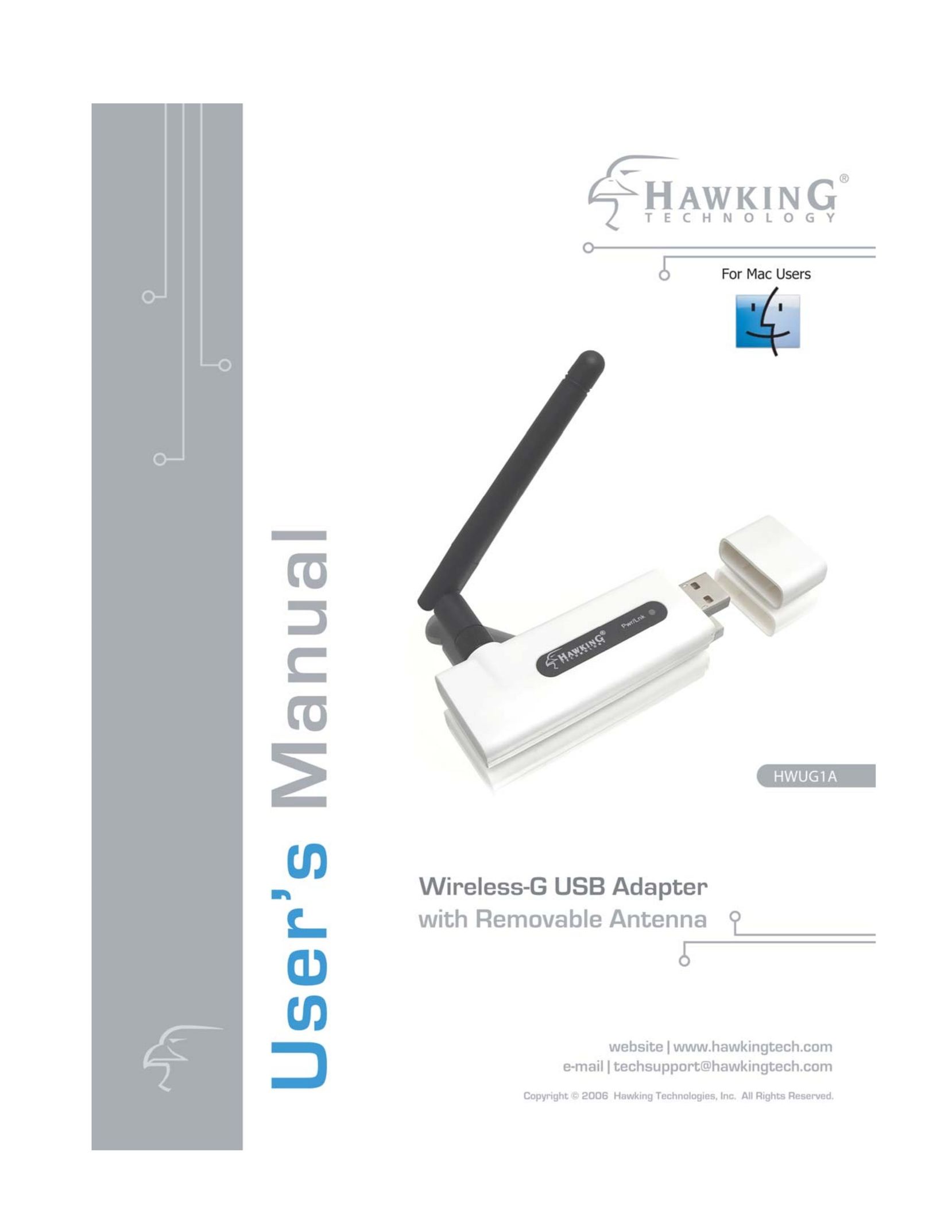 Hawking Technology HWUG1A Network Card User Manual