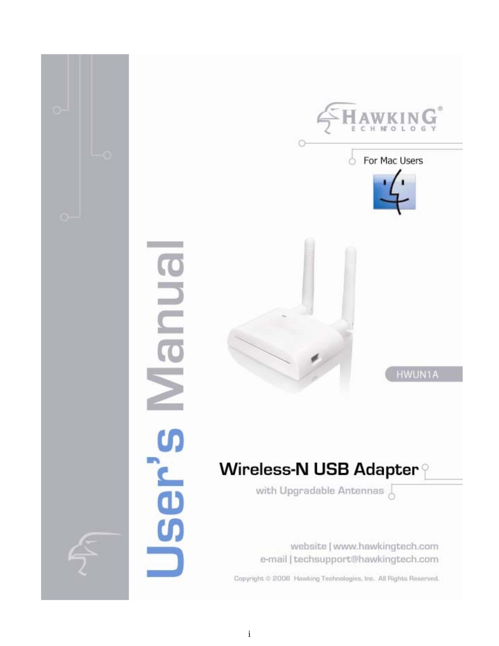 Hawking Technology HWUN1A Network Card User Manual