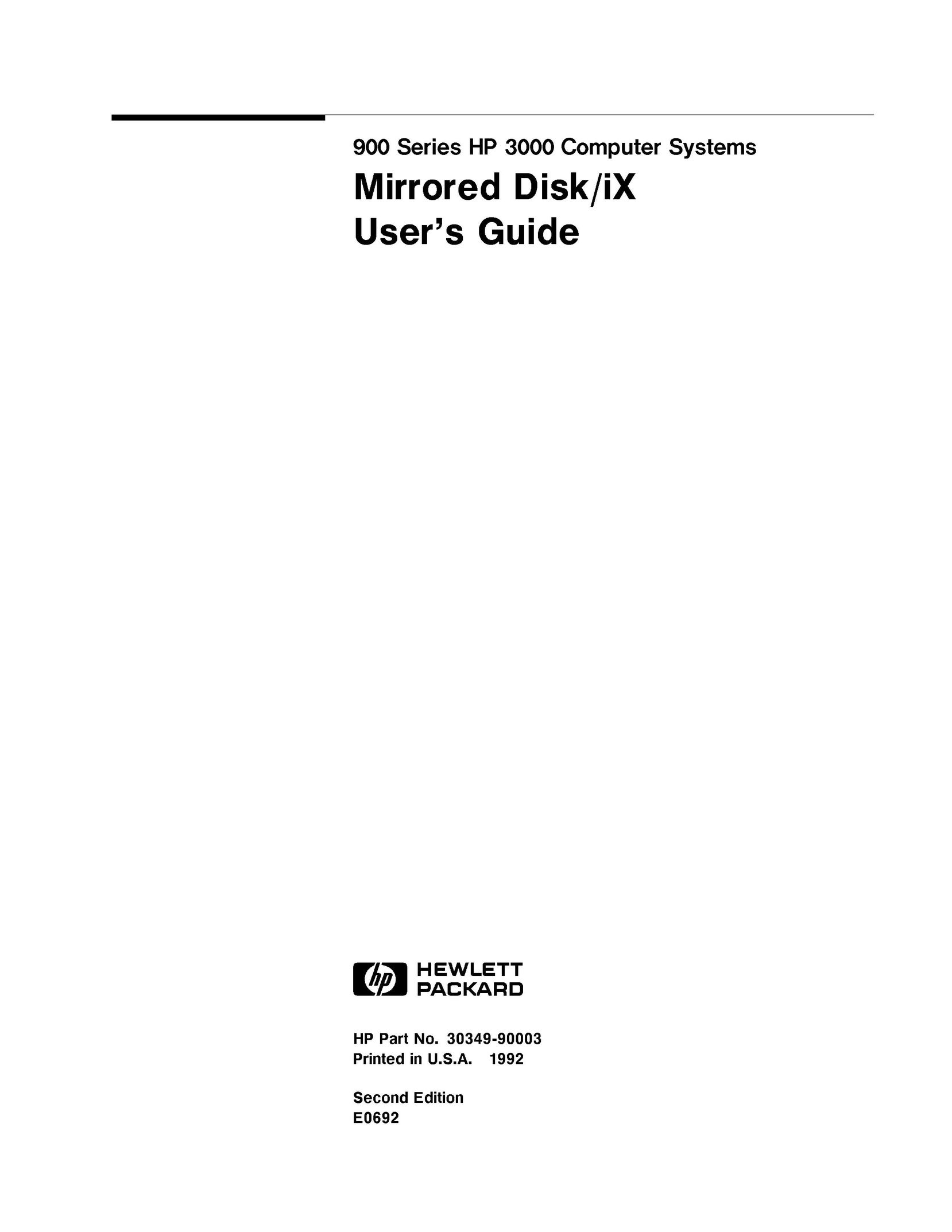 HP (Hewlett-Packard) 900 Series Network Card User Manual