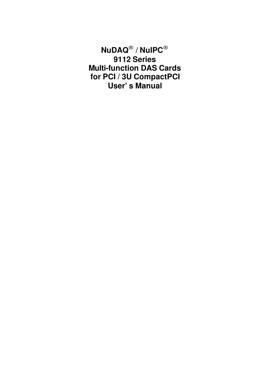 HP (Hewlett-Packard) 9112 Series Network Card User Manual