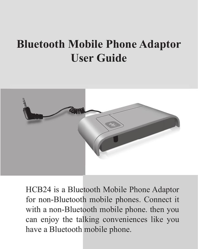 Huey Chiao HCB24 Network Card User Manual