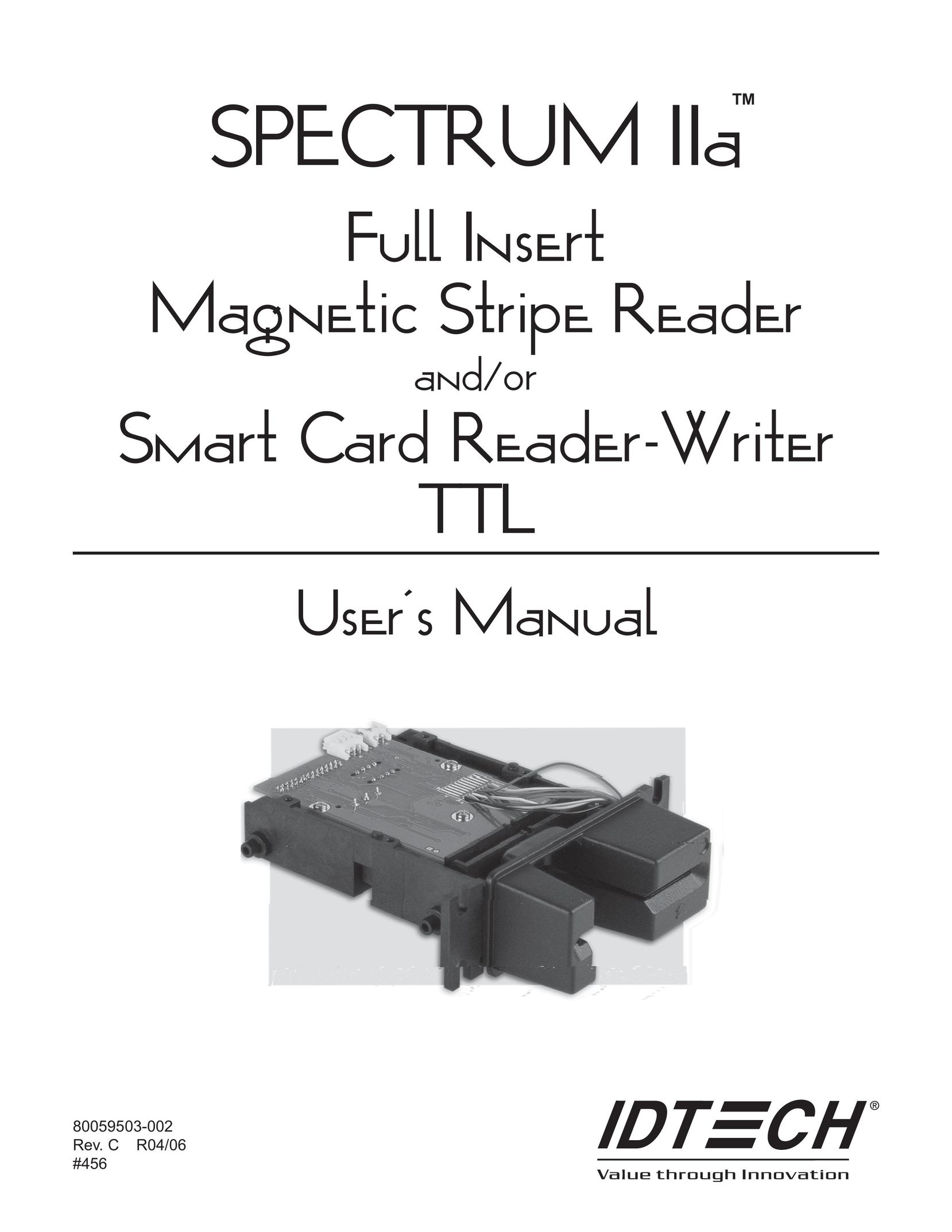 ID Tech IIa Network Card User Manual
