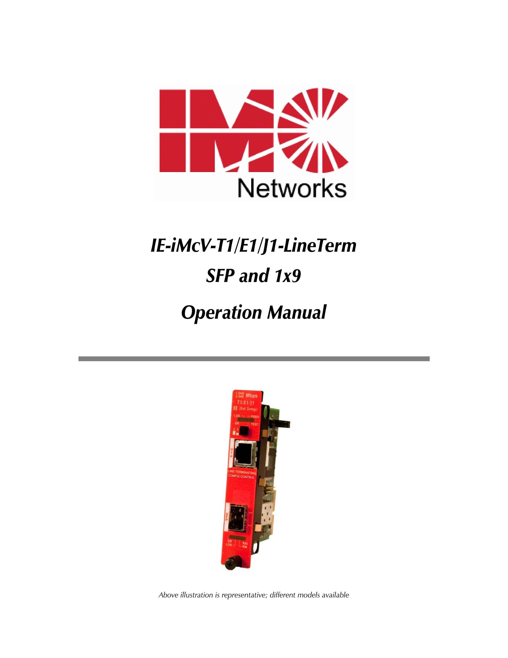 IMC Networks IE-IMCV-T1 Network Card User Manual