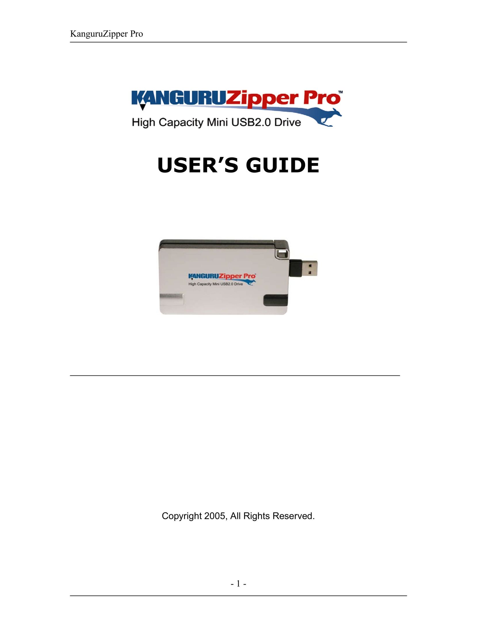 Kanguru Solutions Pro Network Card User Manual