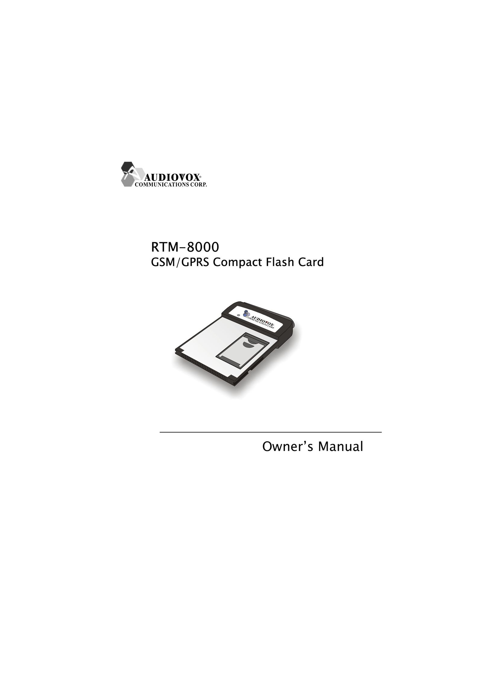 Keys Fitness RTM-8000 Network Card User Manual
