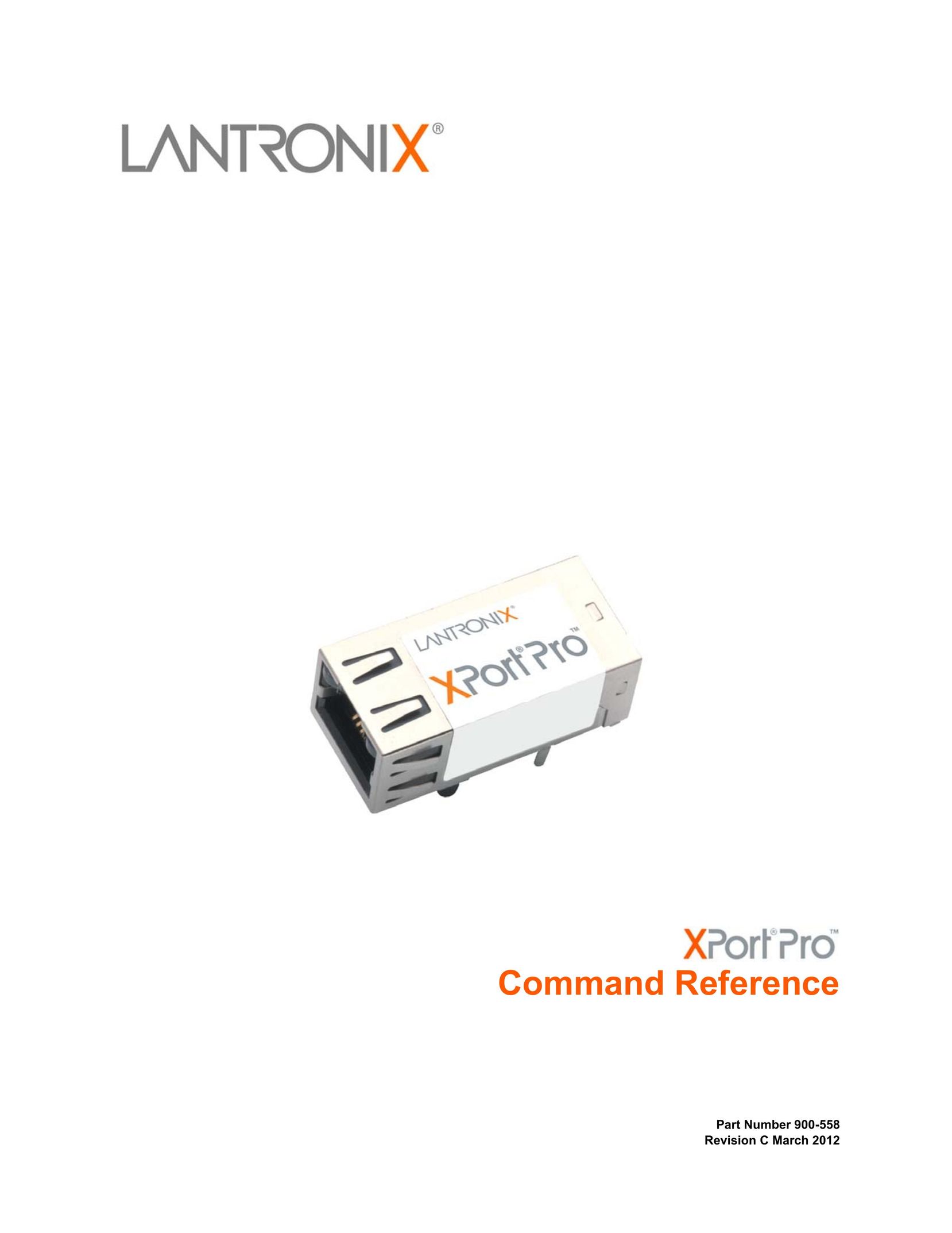 Lantronix 900-558 Network Card User Manual