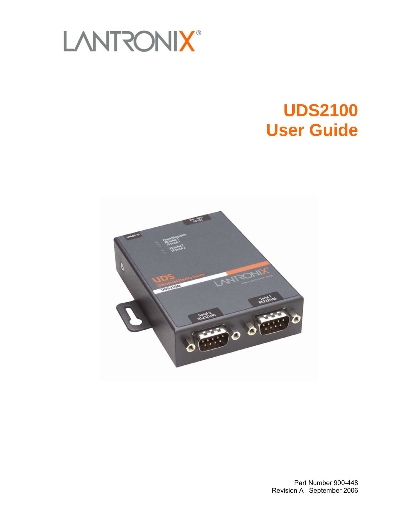 Lantronix UDS2100 Network Card User Manual
