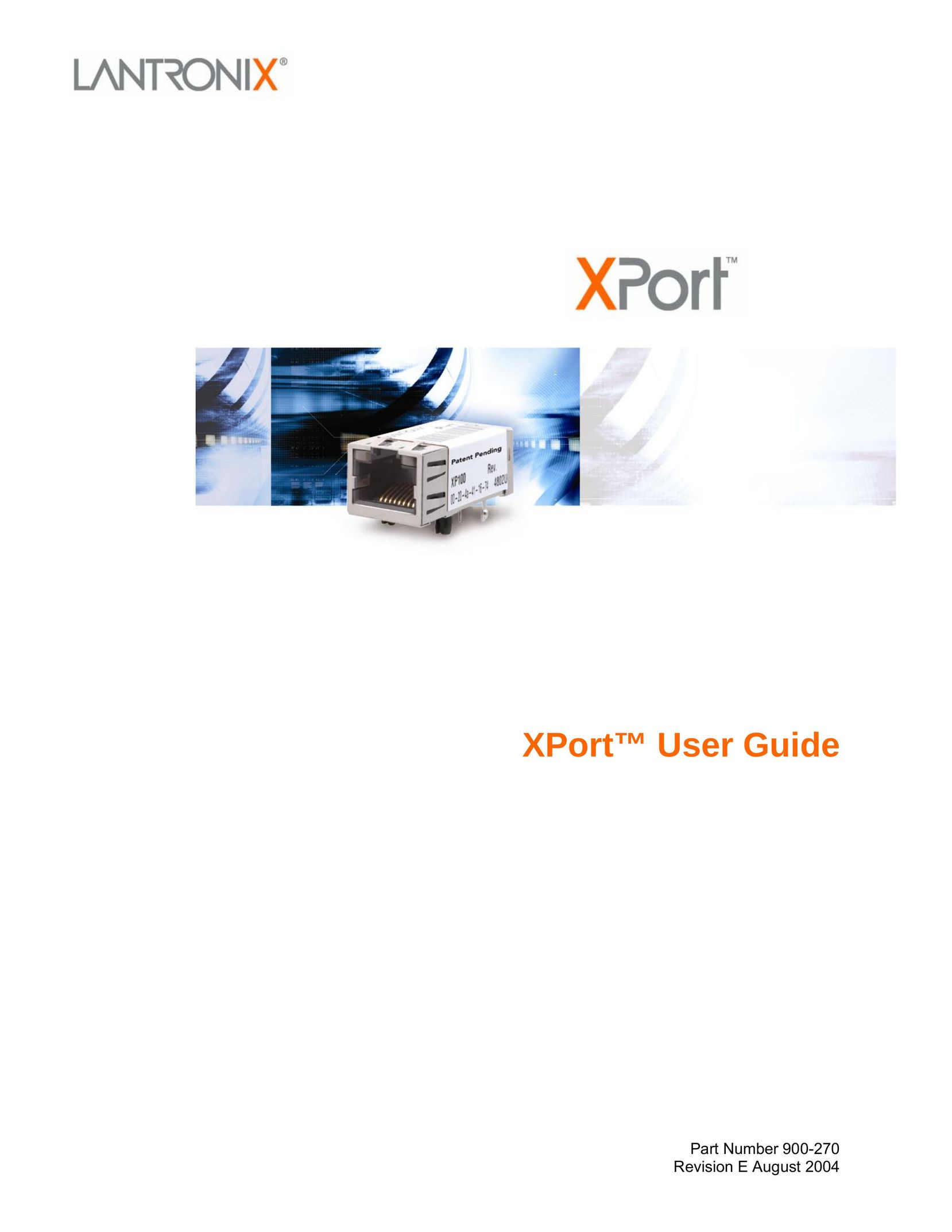 Lantronix XPort Network Card User Manual